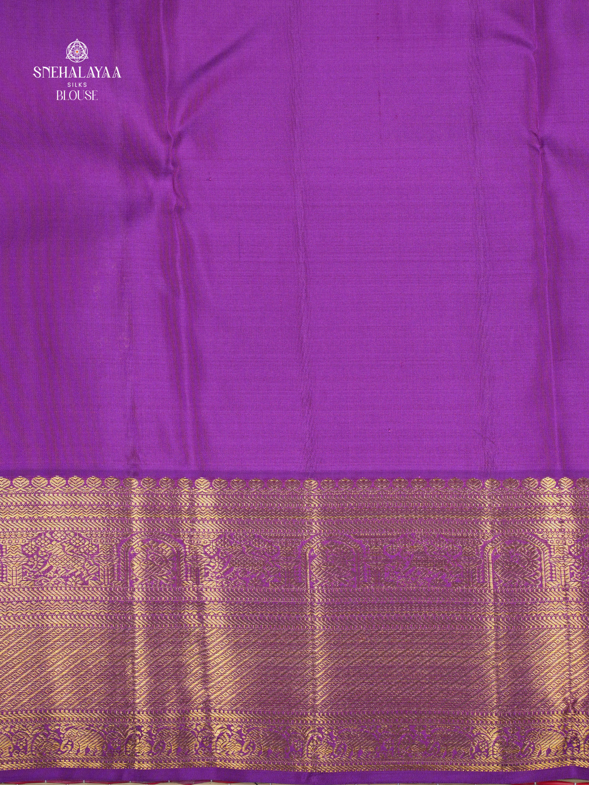 Lilac Kanjivaram Silk Saree