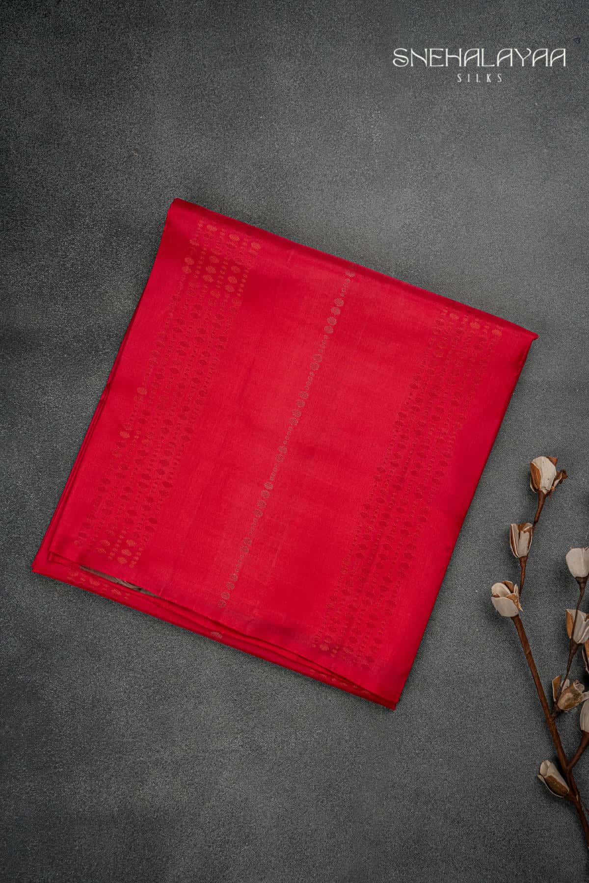 Red Soft Silk Saree