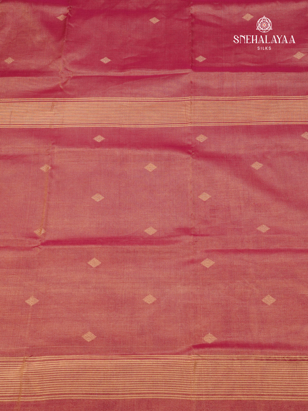 Pastle Pink Maheshwari Silk Cotton Saree