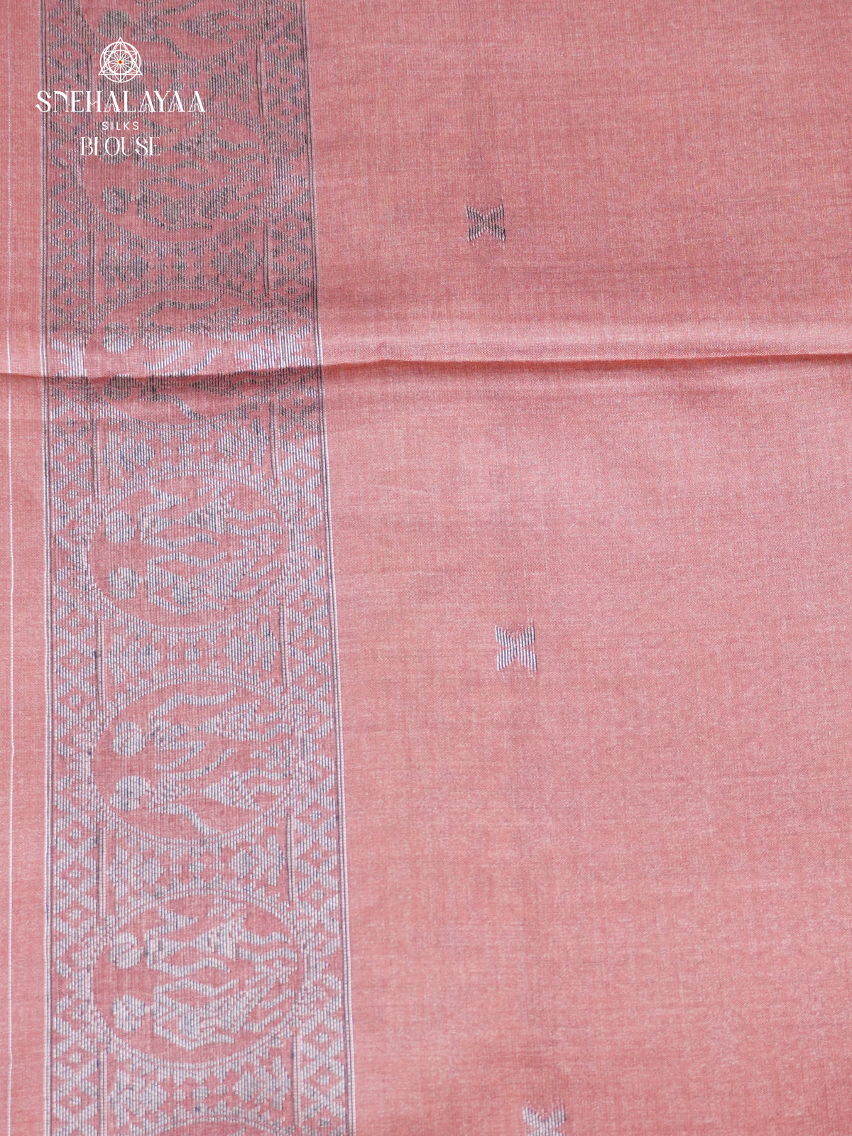 Ocean Blue Jute Saree