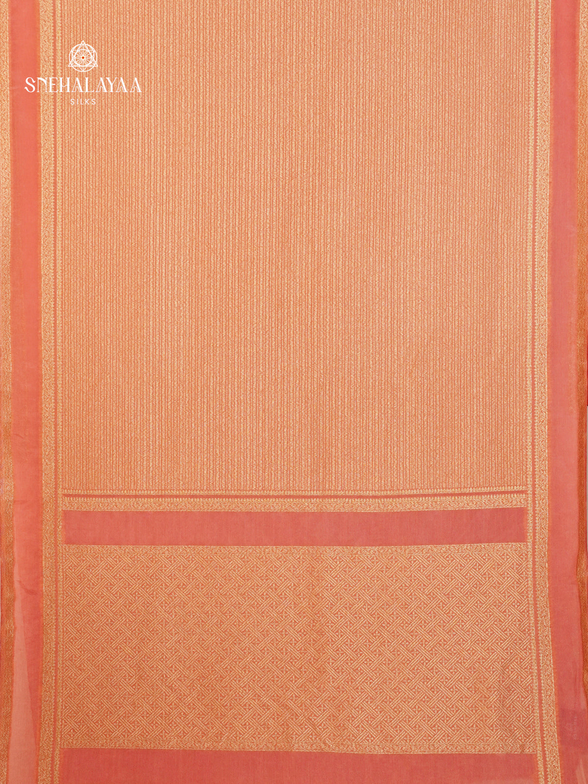 Pale Pink Banaras Crepe Silk Saree