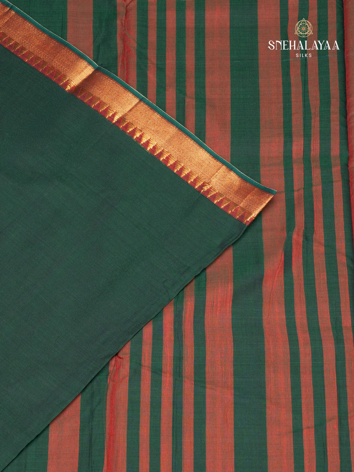 Green Narayanpet Cotton Saree