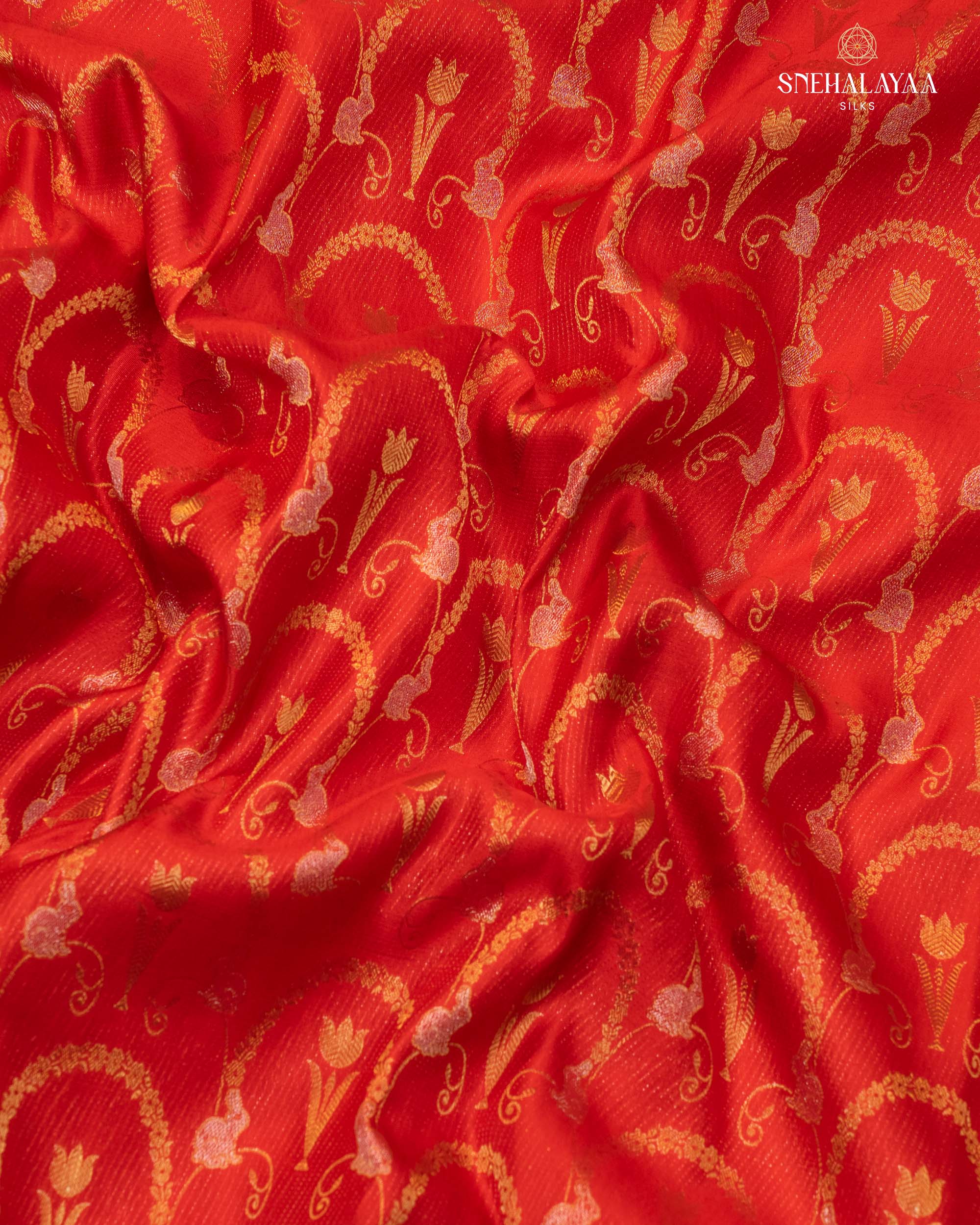 Red Kanjivaram Silk