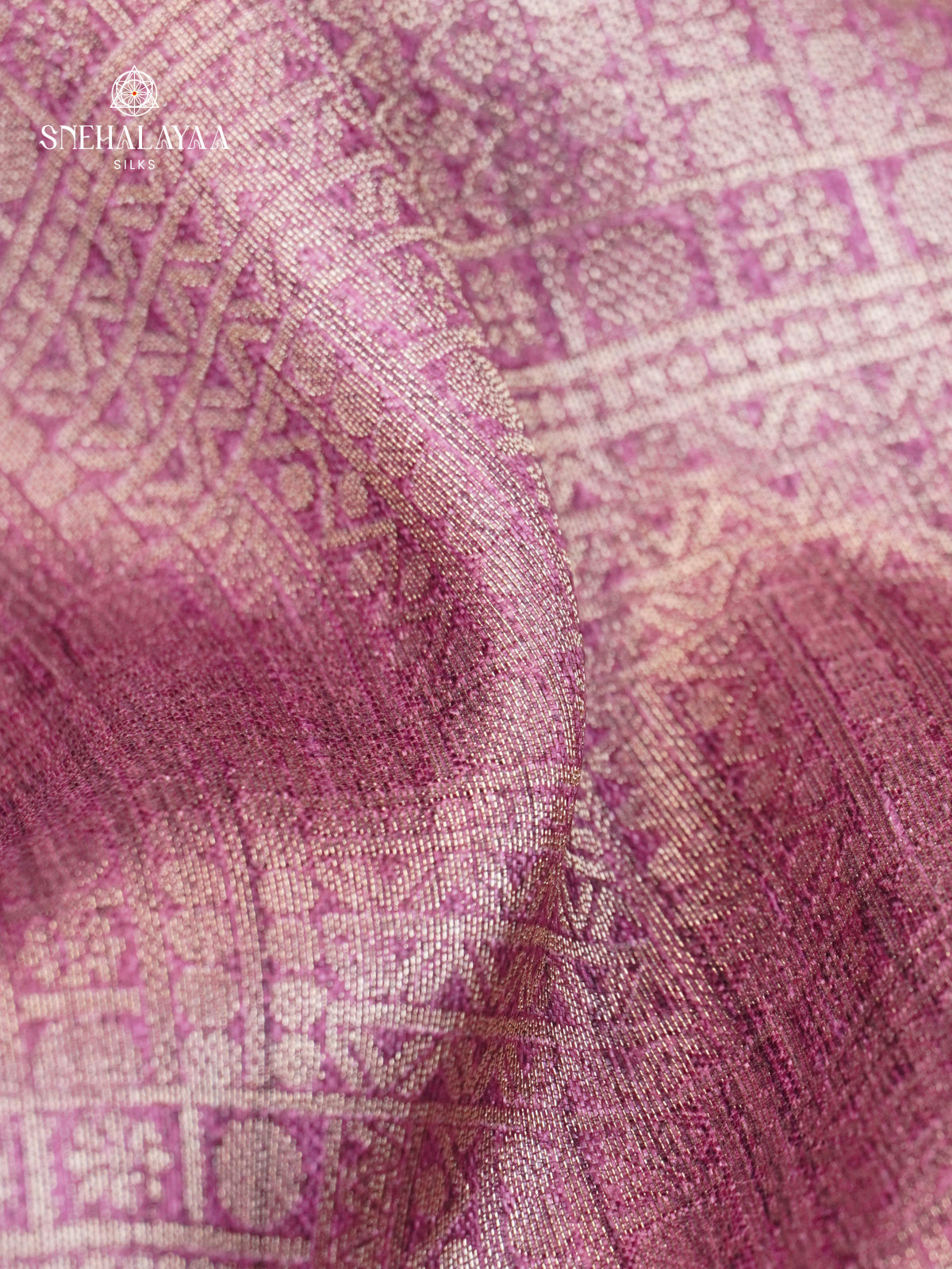Purple Banaras Saree