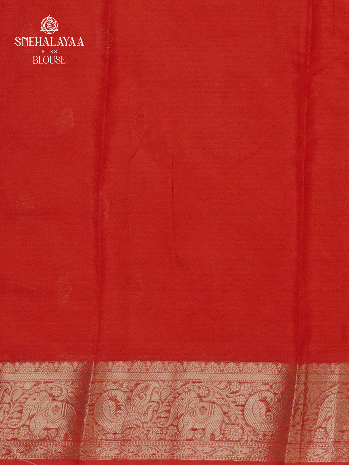 Rust Orange Kota Saree