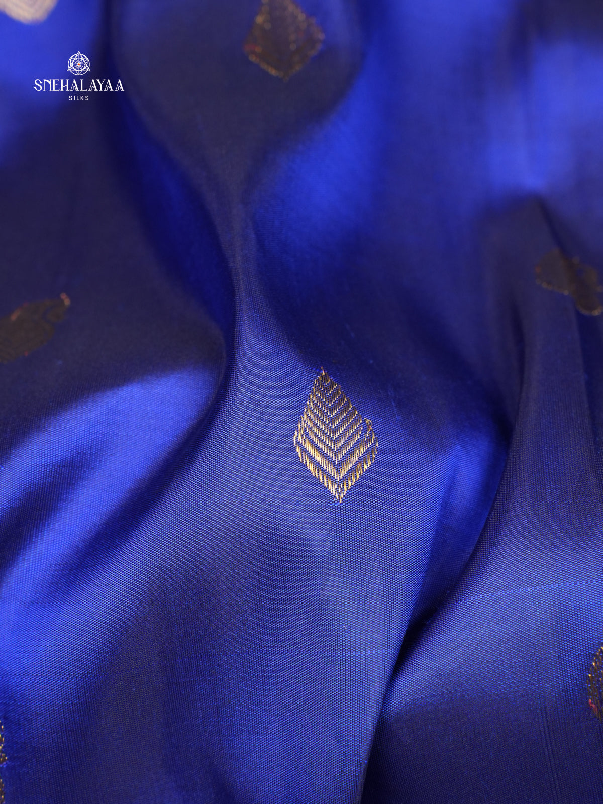 Royal Blue Kanjivaram Silk Saree