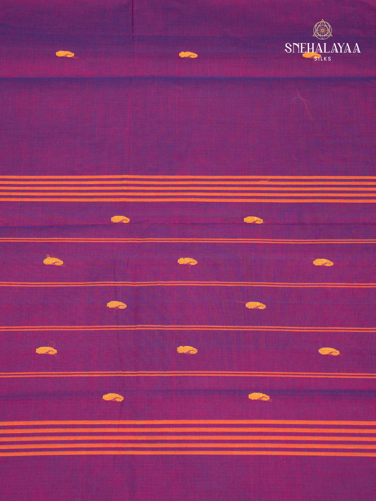 Purple Chettinad Cotton Saree