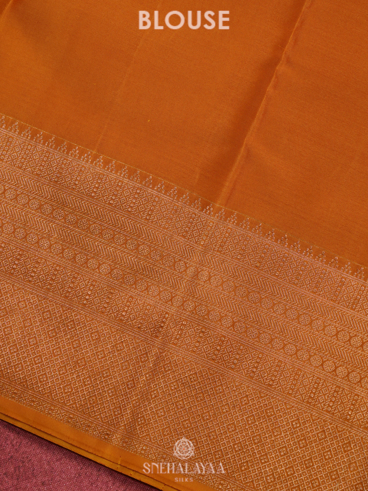 Yellow Kanjivaram Silk Saree