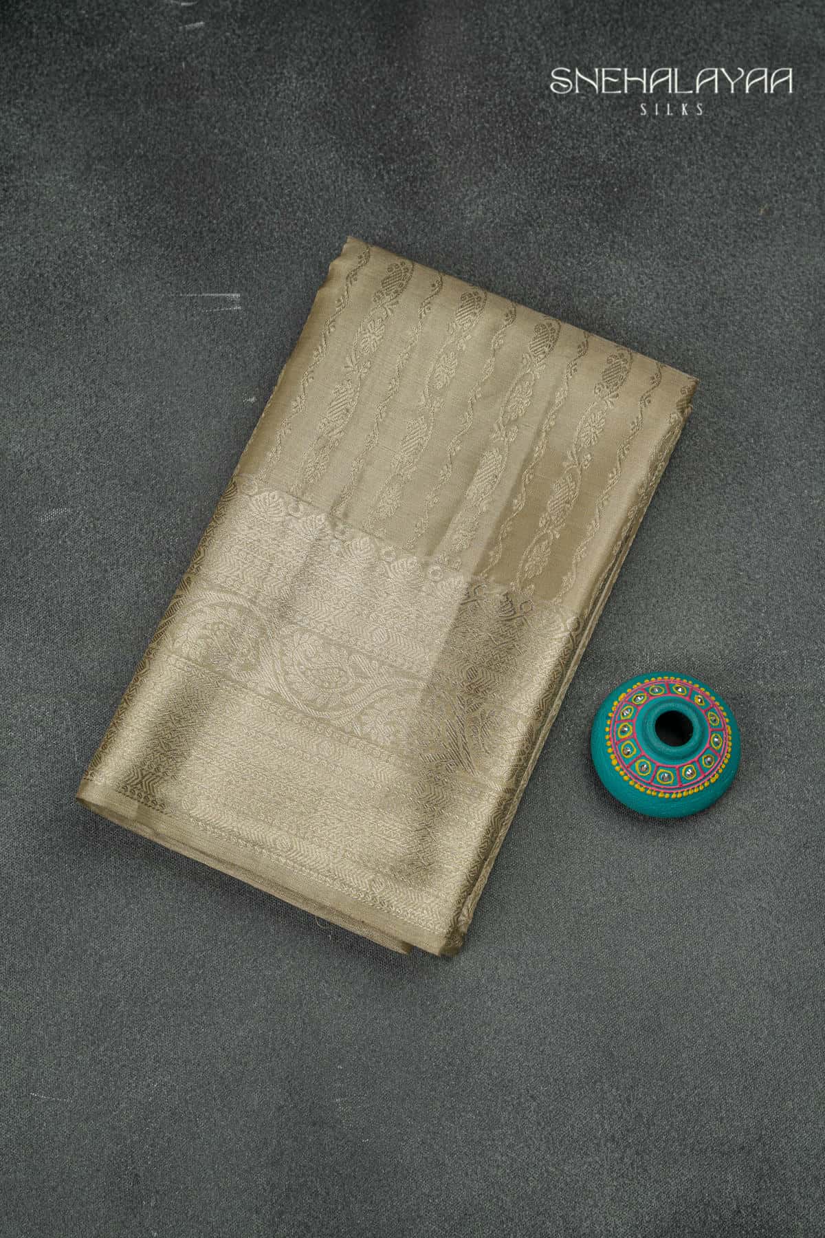 Golden Tissue Silk Saree