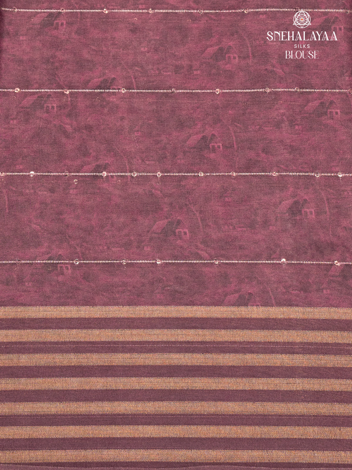 Lavender Tussar Saree