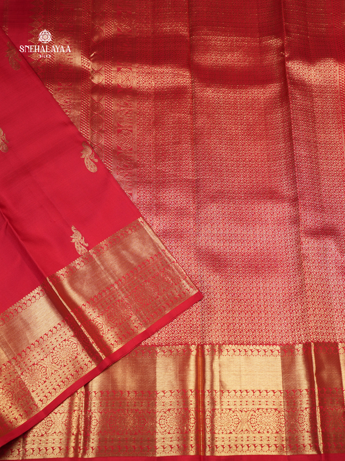 Red Kanjivaram Silk Saree