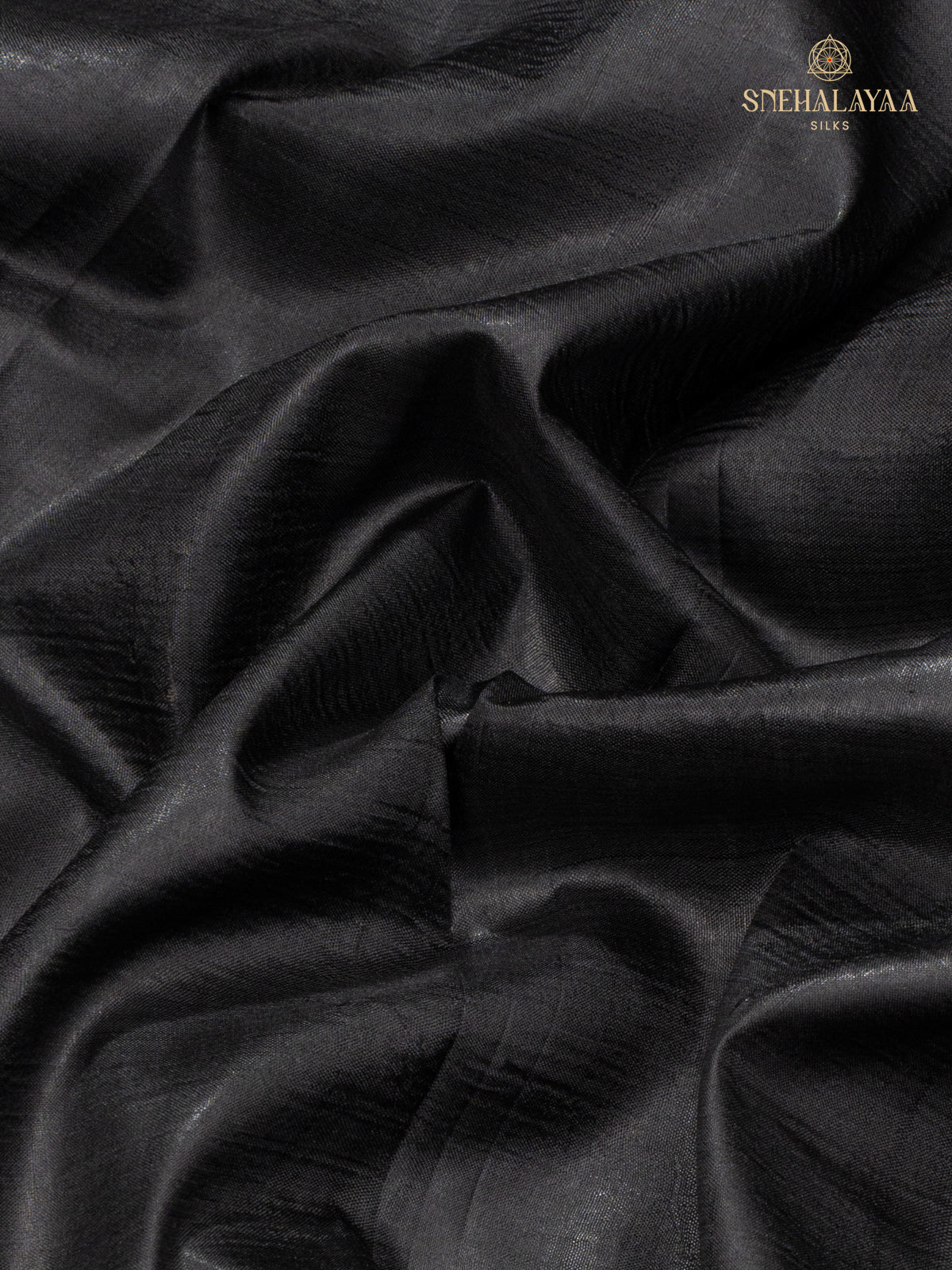 Black Tussar Saree