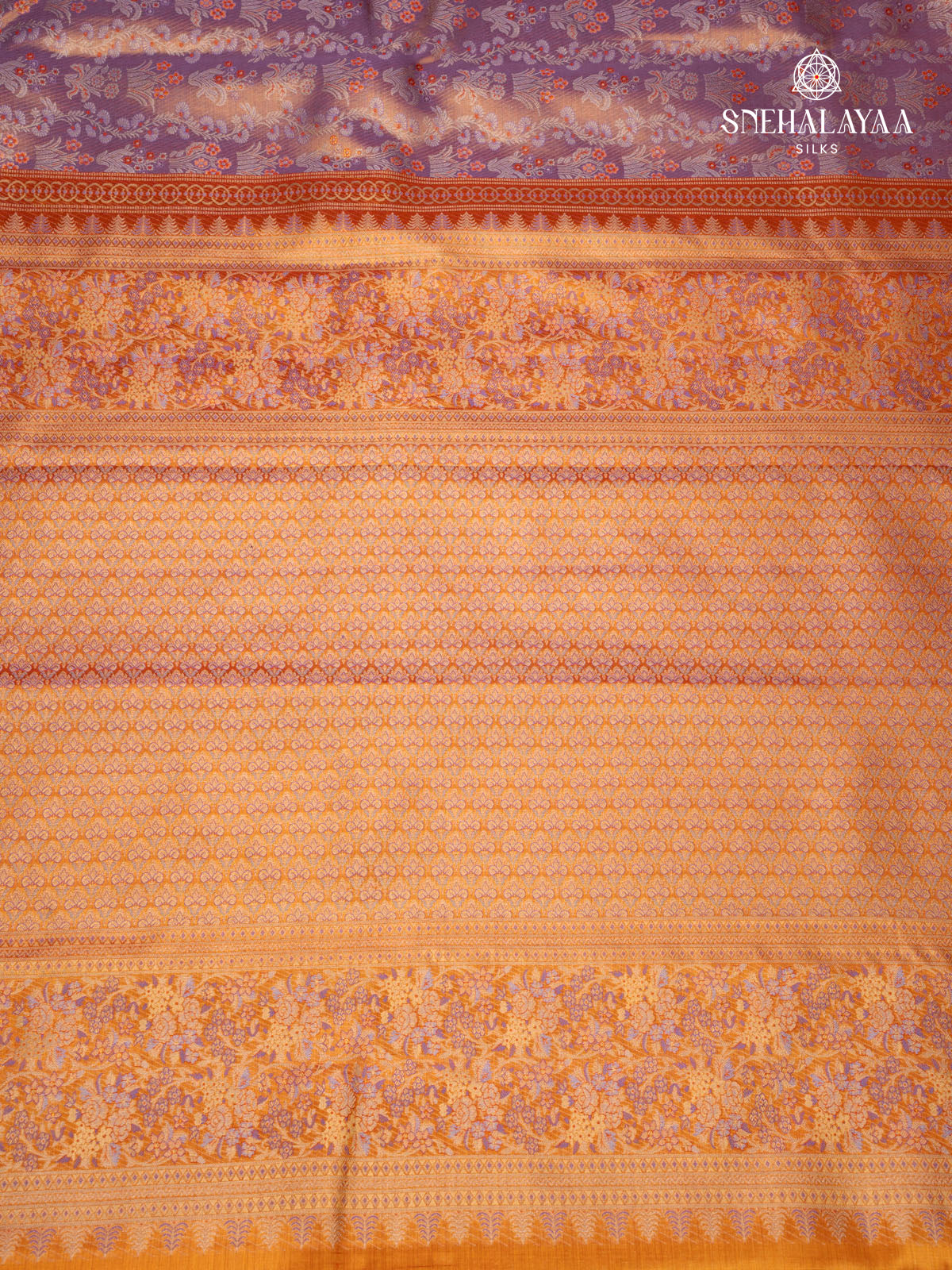 Peach Pink Kanjivaram Silk Saree