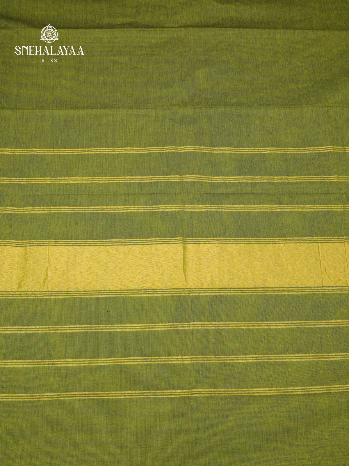 Moss Green Chettinad Cotton Saree