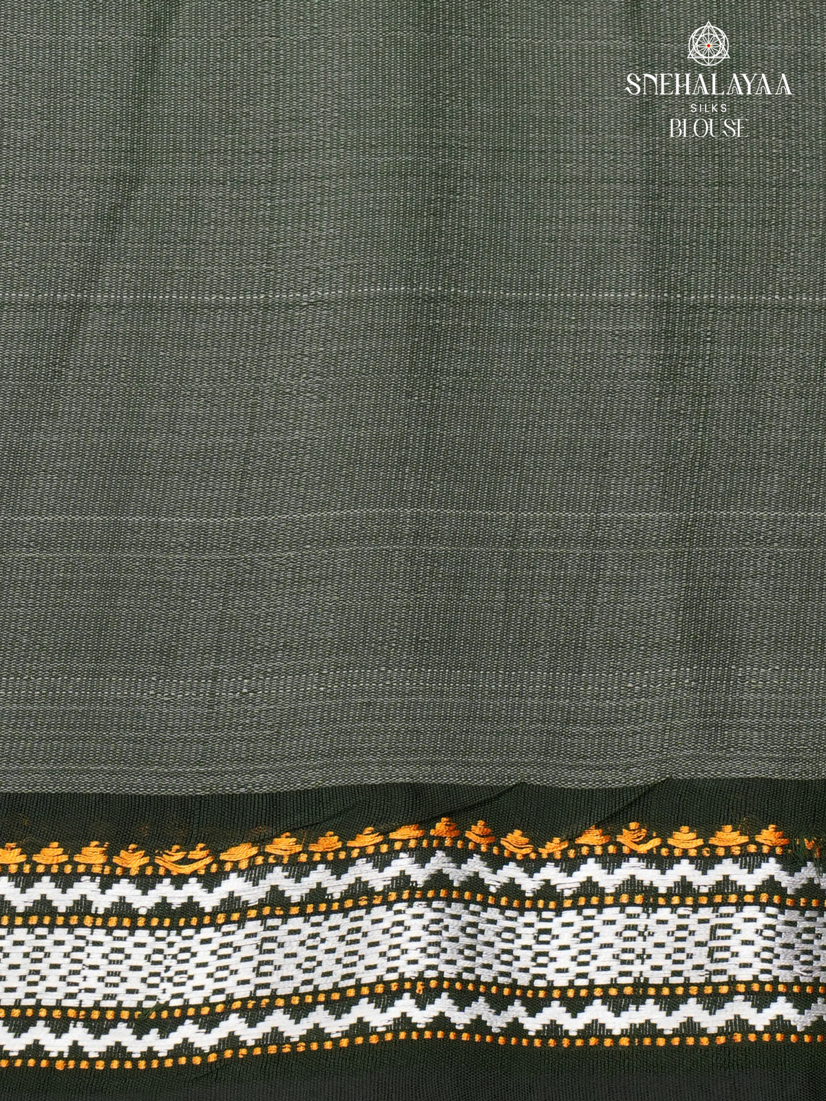 Mehendi Green Tussar Silk Saree