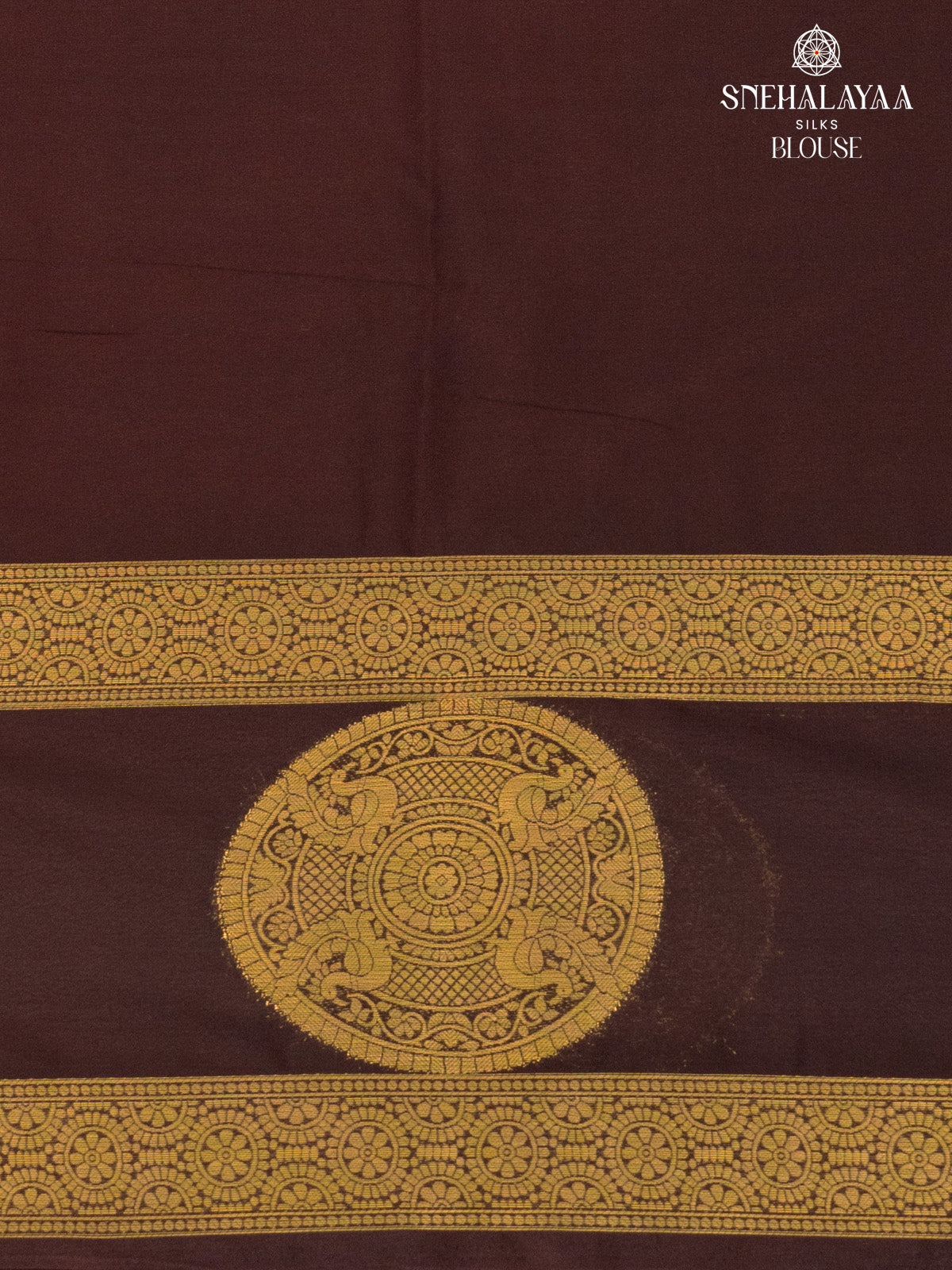 Orange Mysore Silk Saree