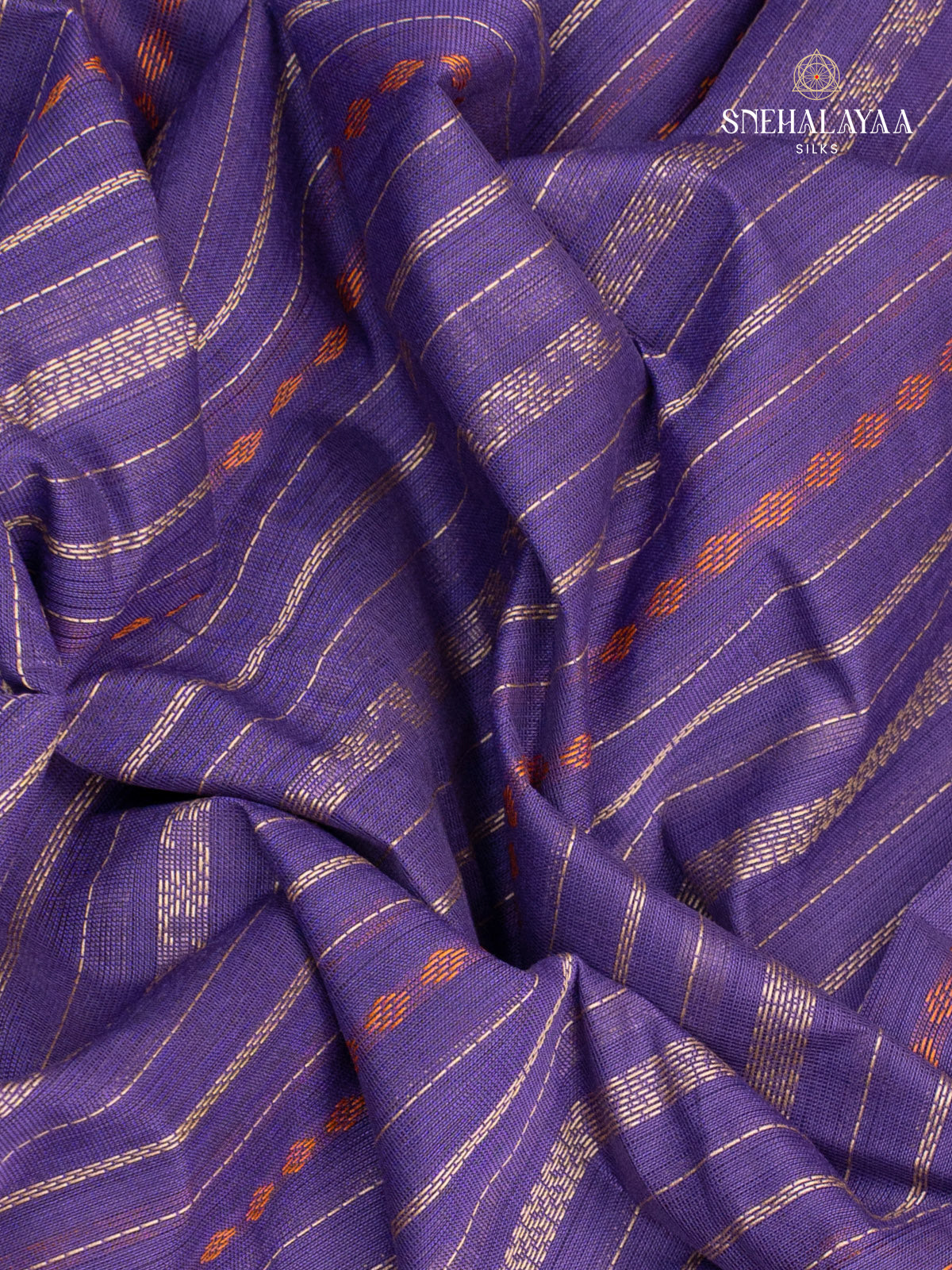 Violet Kanchi Cotton Saree