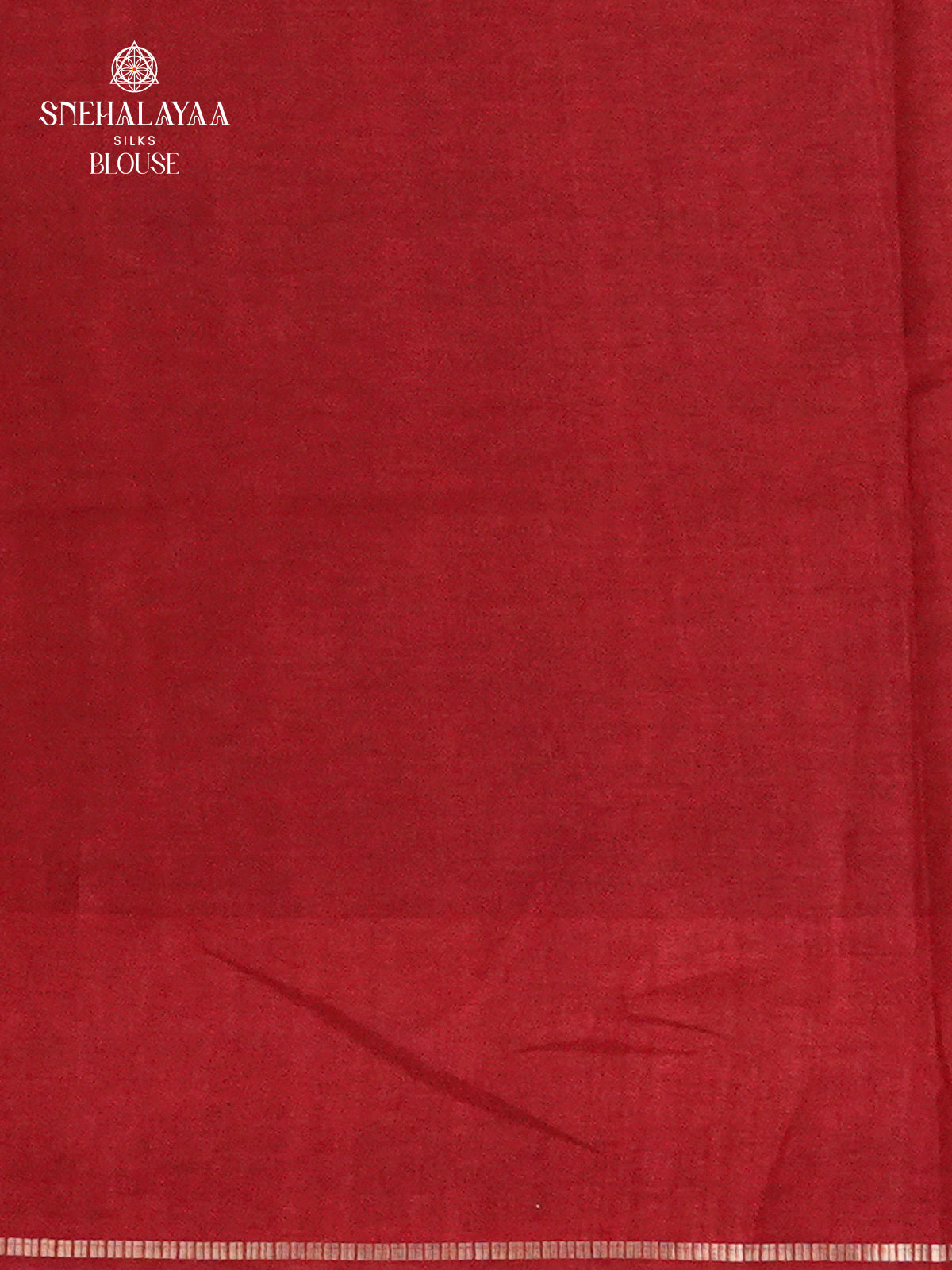 Red Munga Tussar Embroidery Saree