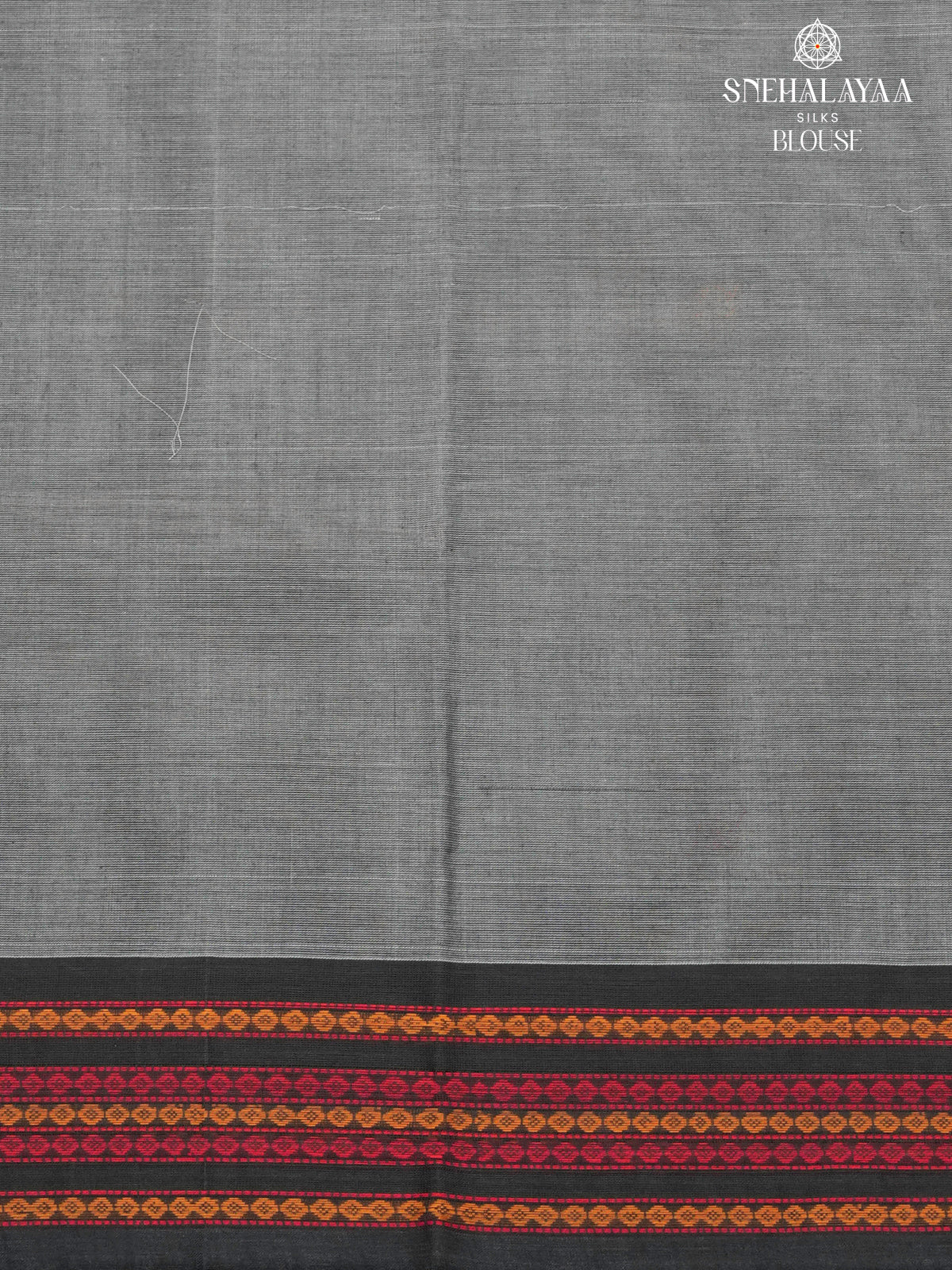 Grey Venkatagiri Cotton Saree