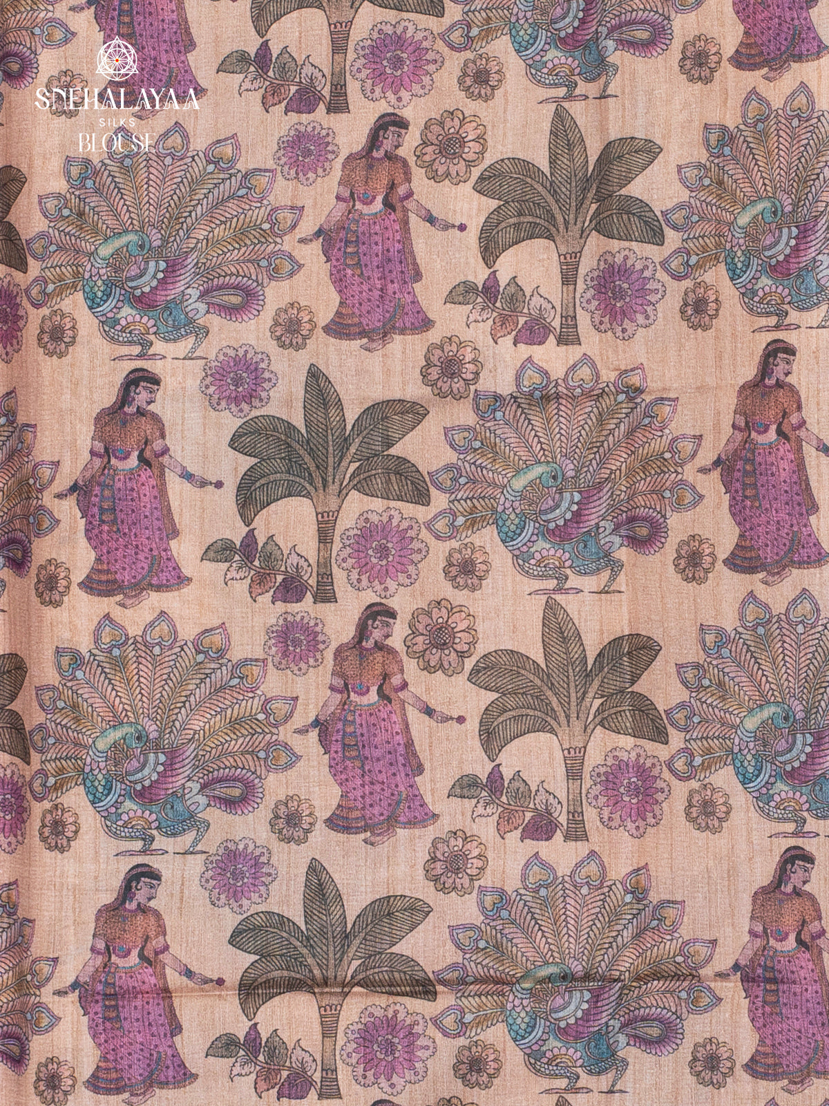 Pale Pink Banaras Saree
