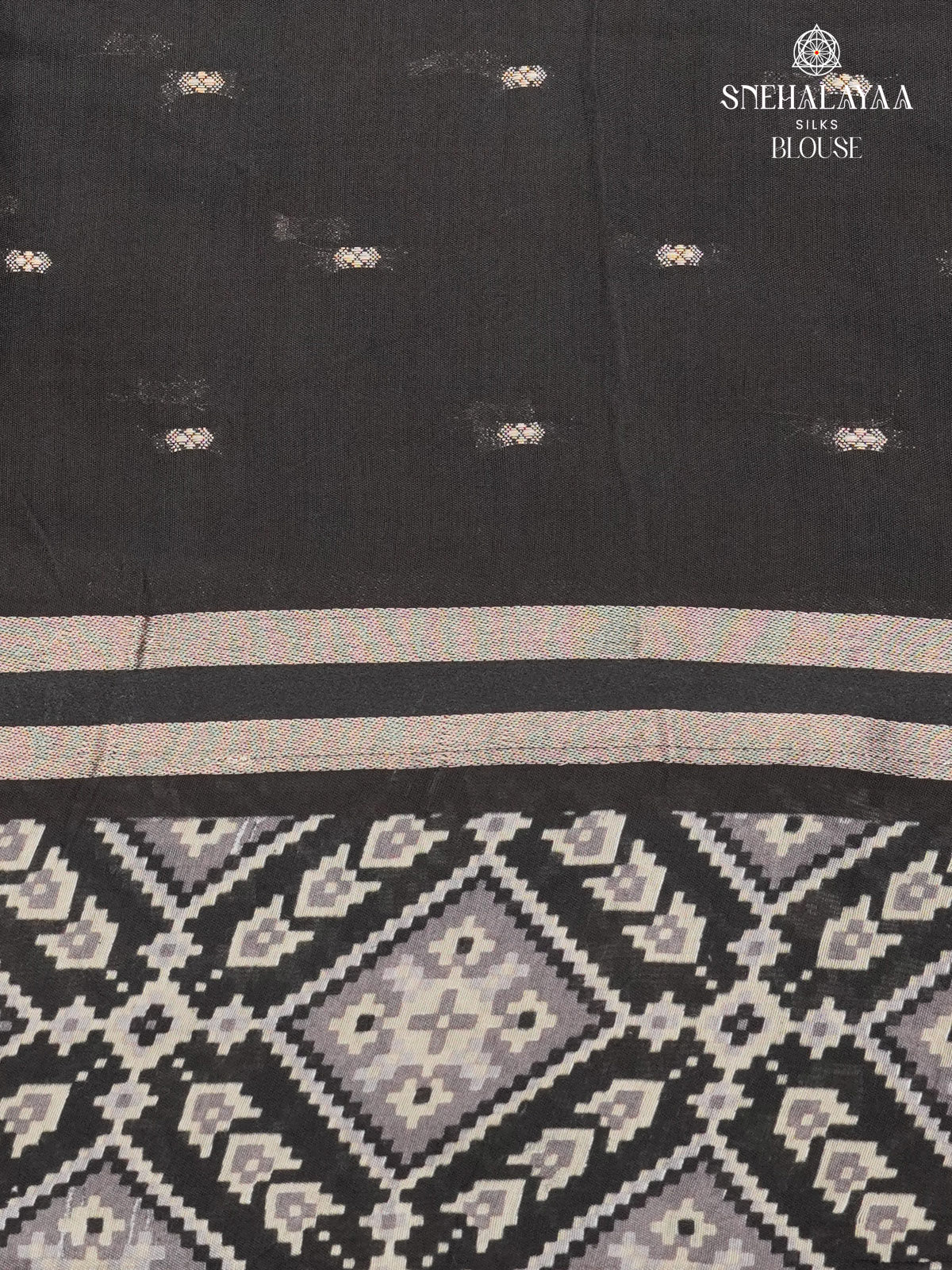 Grey Chanderi Saree