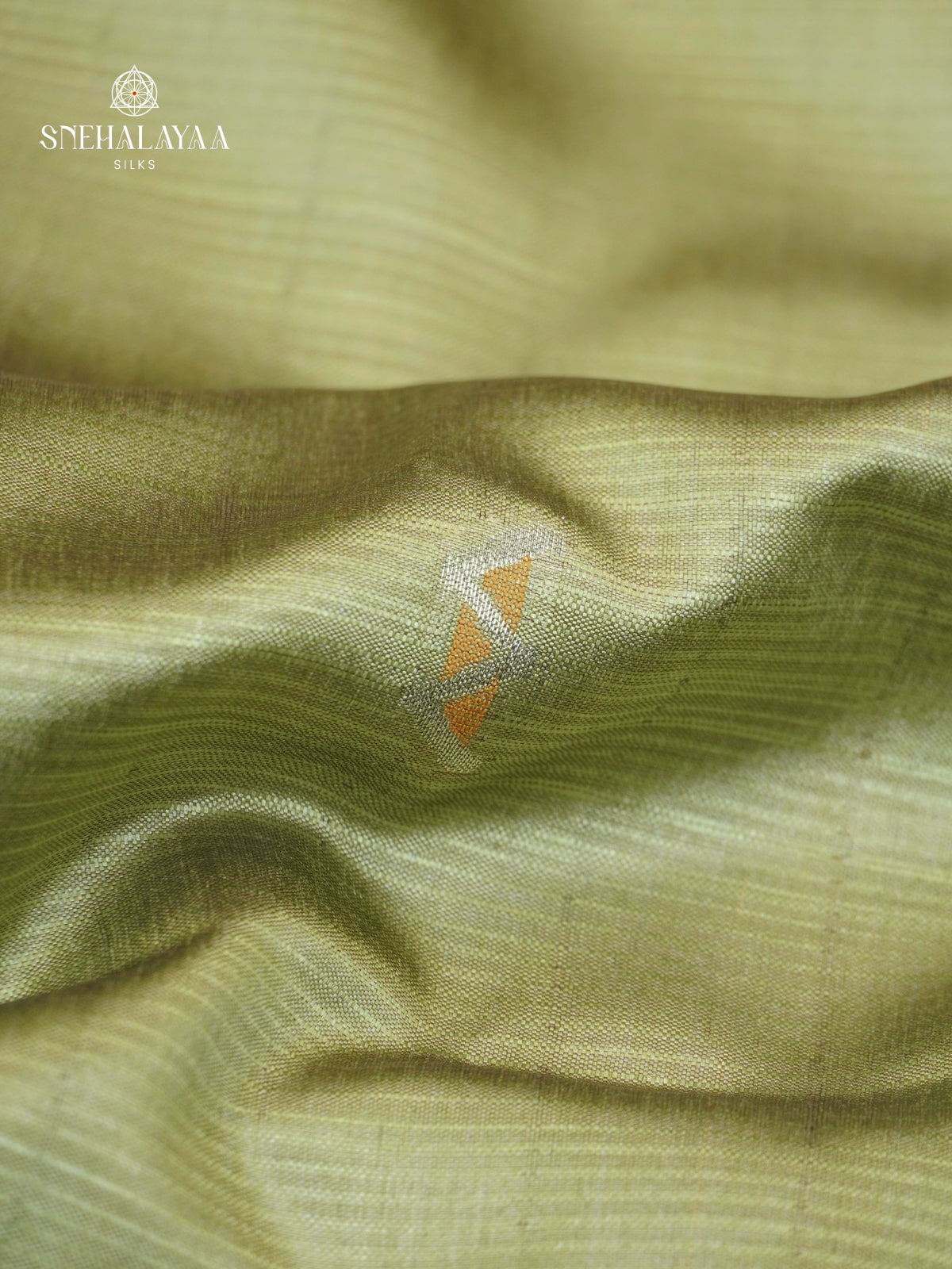 Pista Green Jute Saree