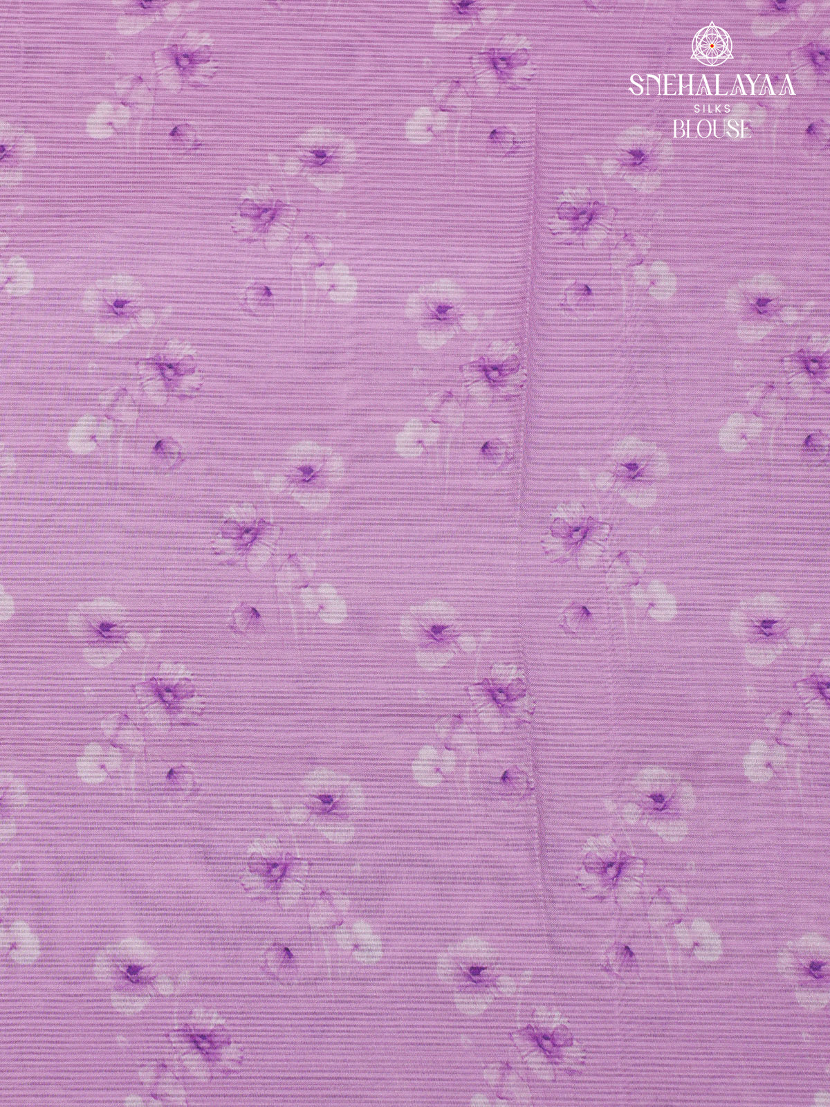 Lilac Kota Embroidery Saree