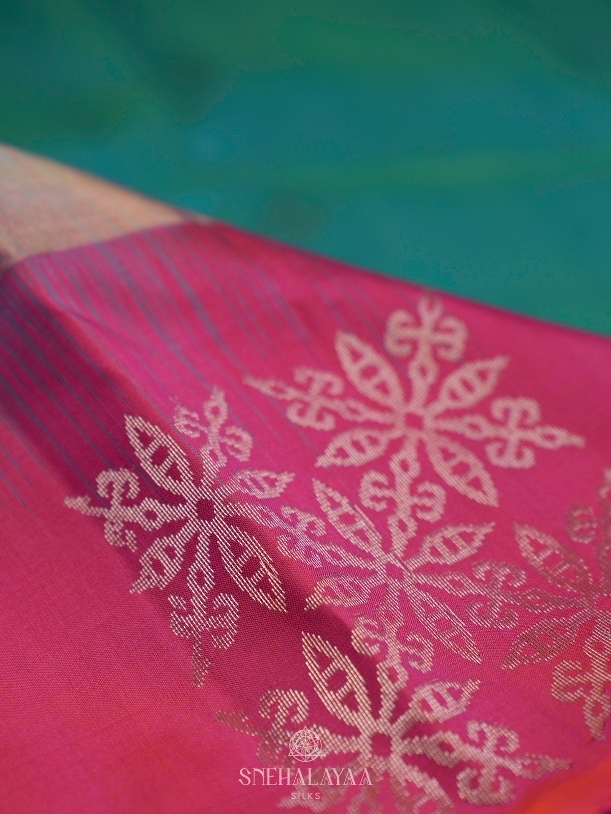 Blue Kanjivaram Silk Saree