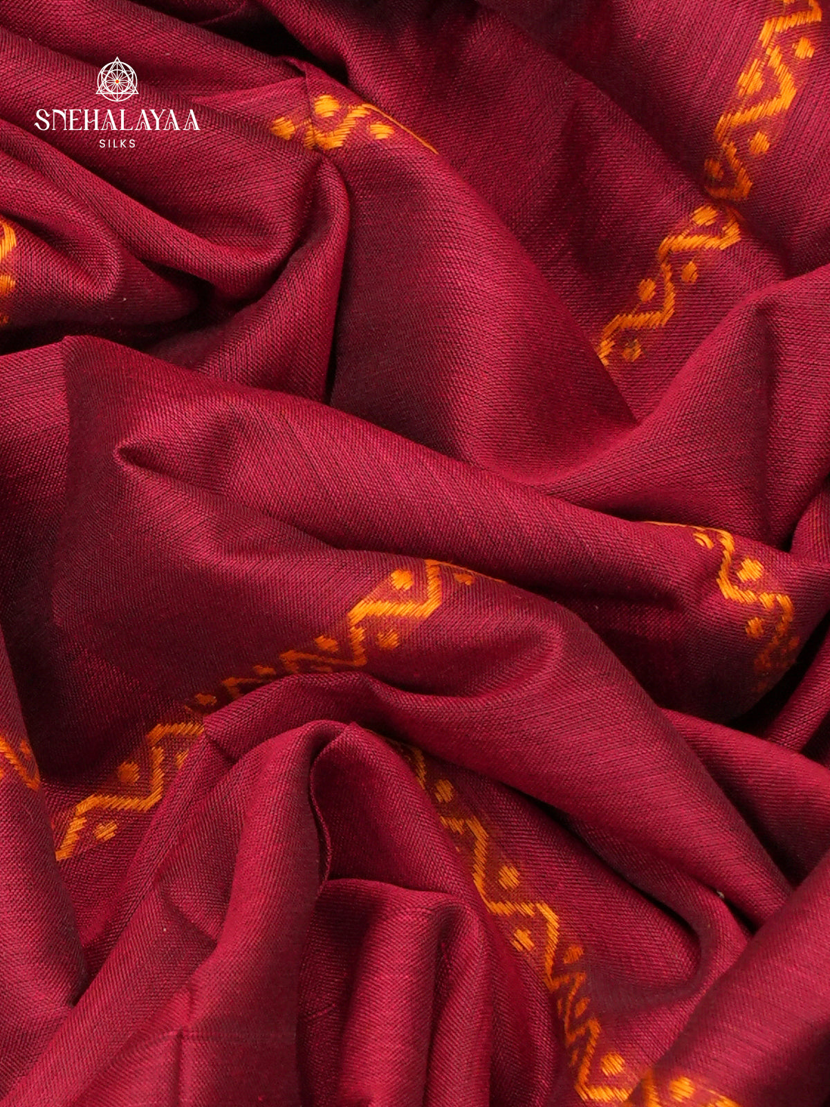 Red Narayanpet Cotton Saree