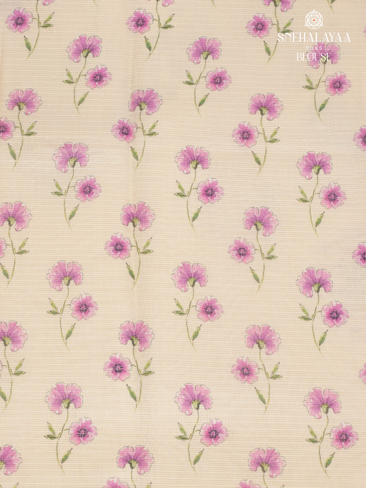 Peach Kota Embroidery Saree