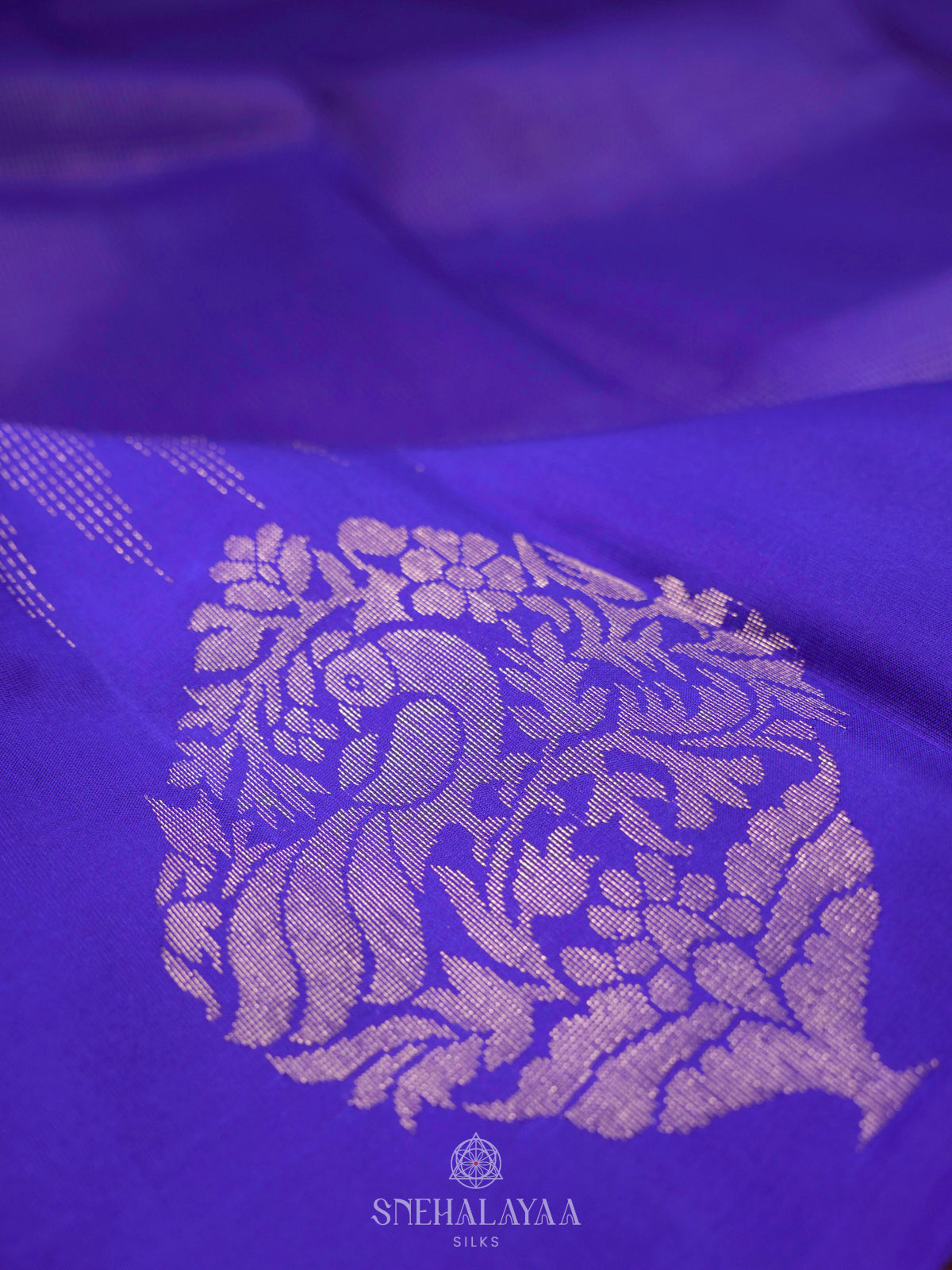 Royal Blue Kanjivaram Silk Saree