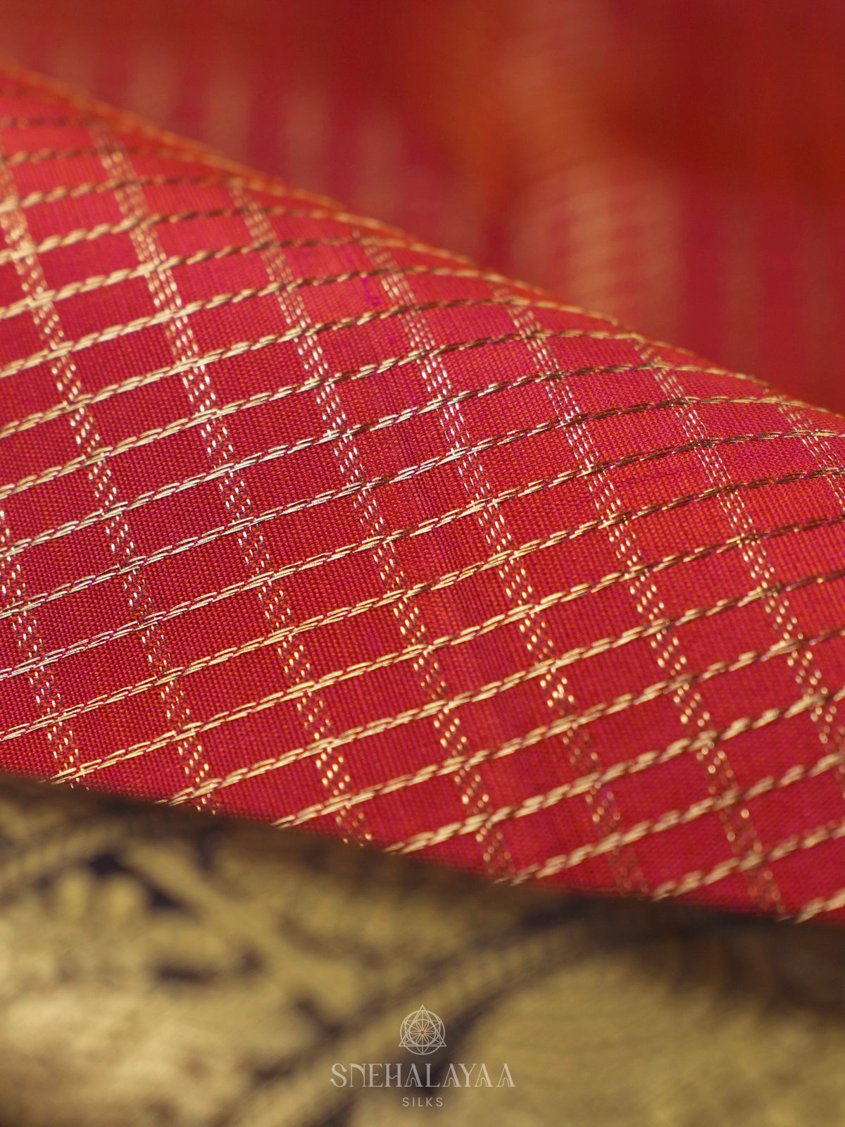 Red Kanjivaram Silk Saree