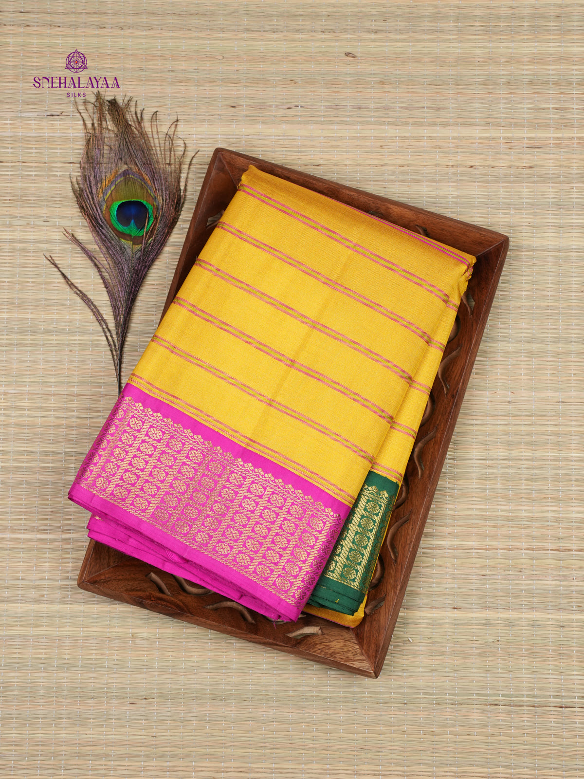 Mango Kanjivaram Silk Saree