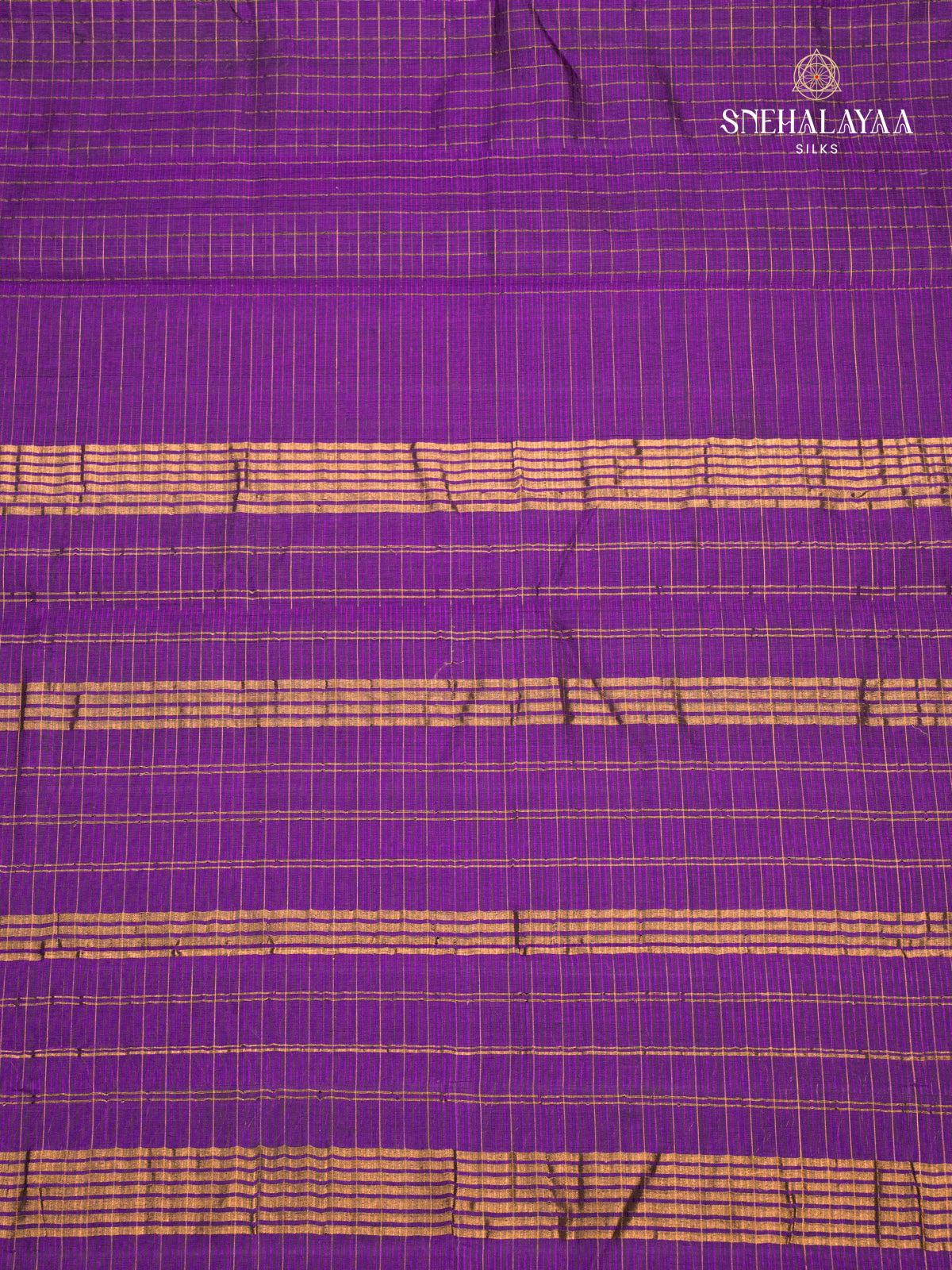 Violet Mangalagiri Silk Cotton Saree