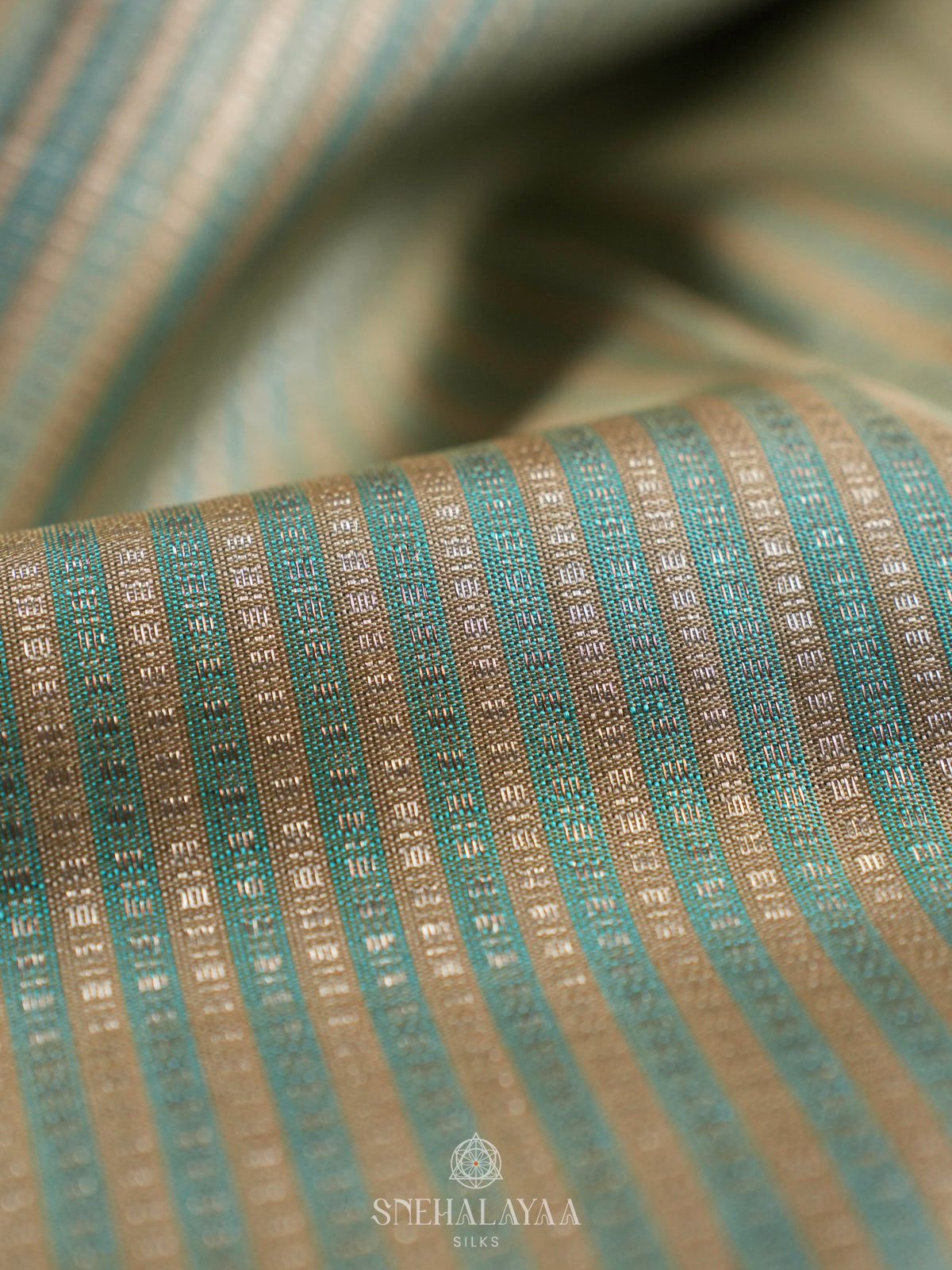 Pale Green Kanjivaram Silk Saree