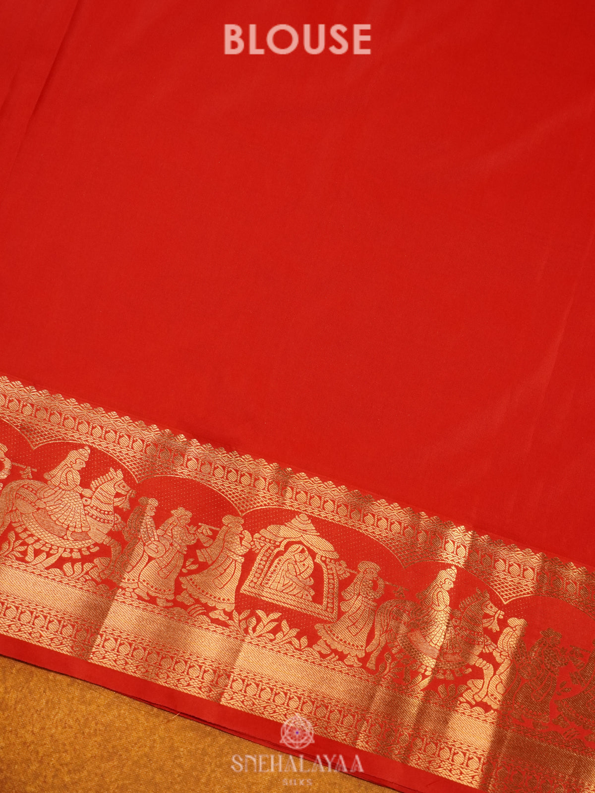 Cream Art Silk Saree