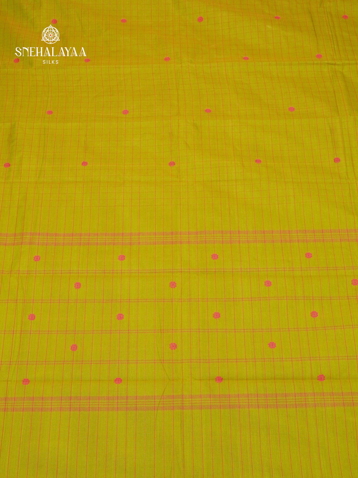 Olive Green Chettinad Cotton Saree