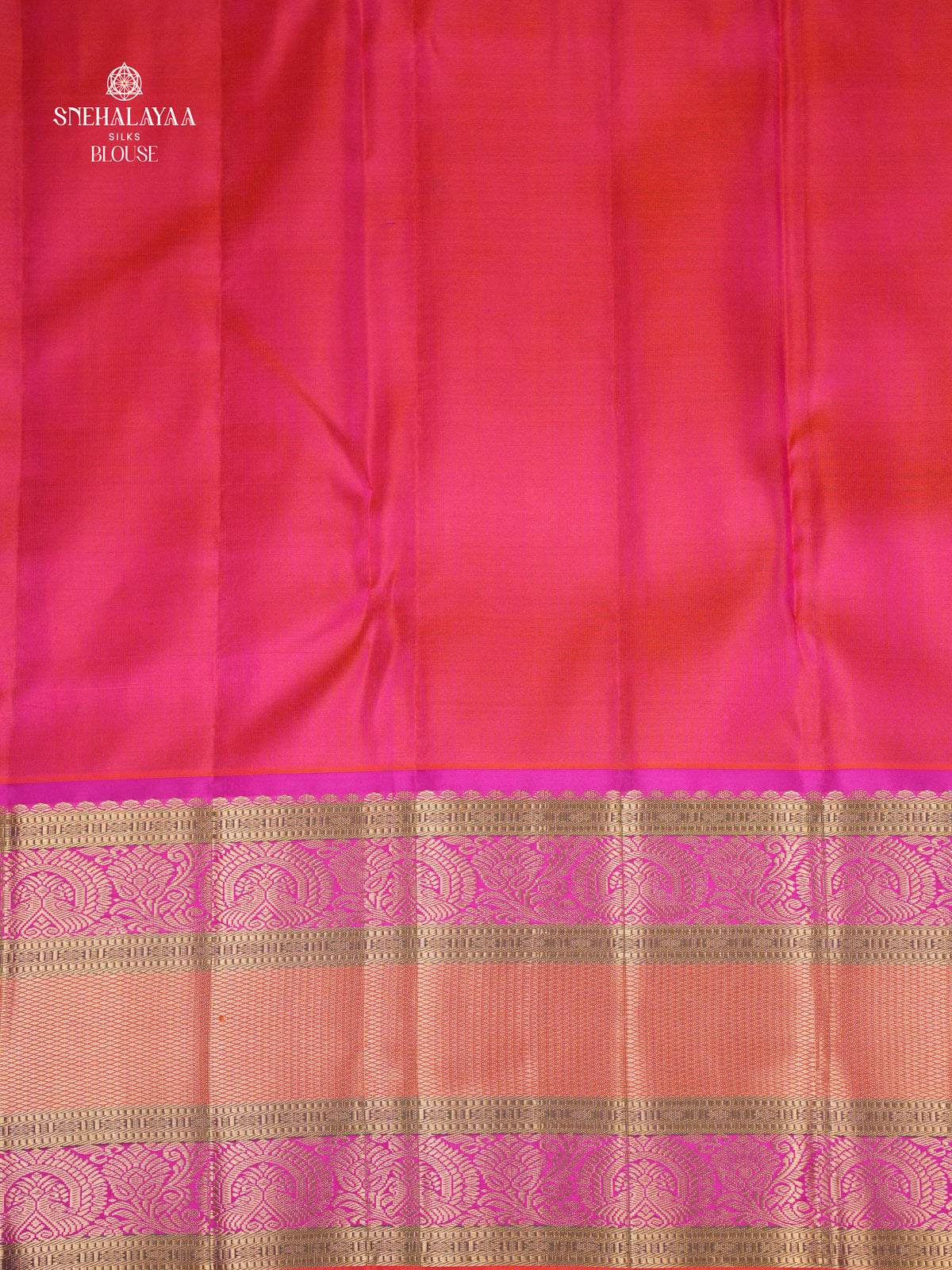 Peacock Blue Kanjivaram Silk Saree