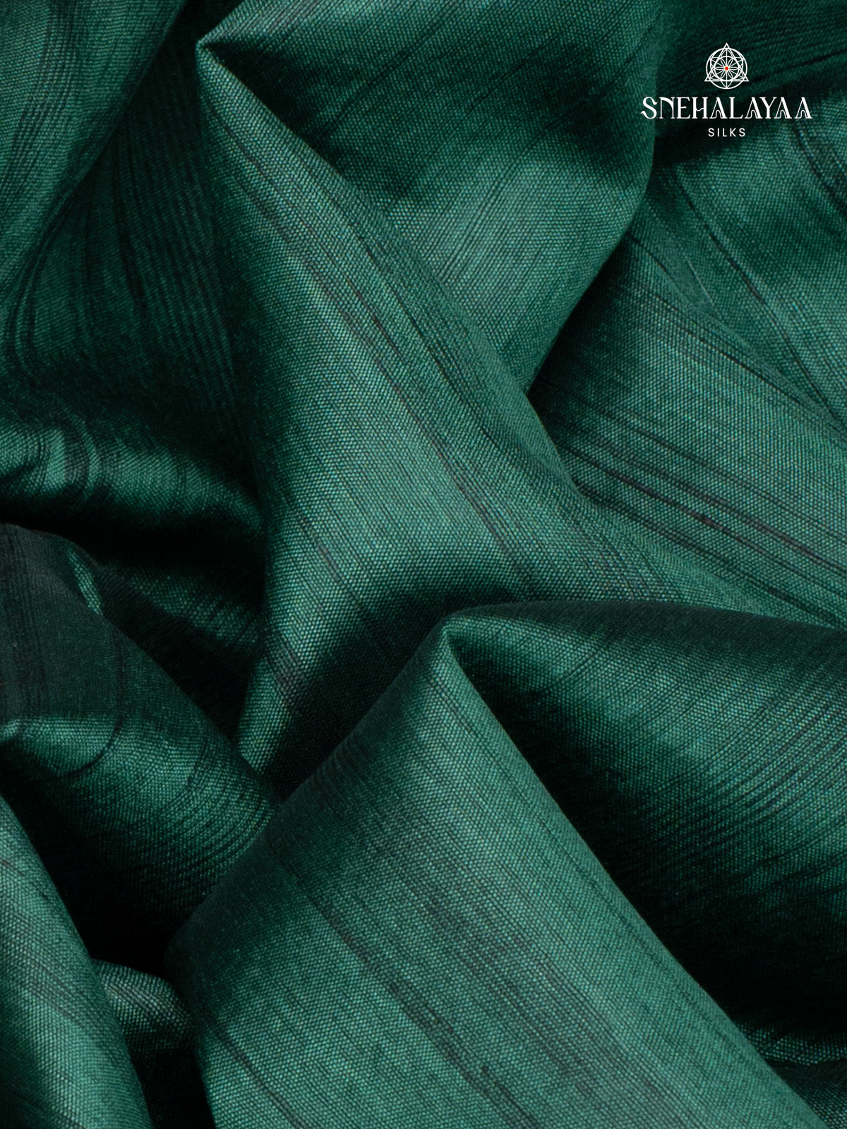 Grenn Raw Silk Embroidery Saree