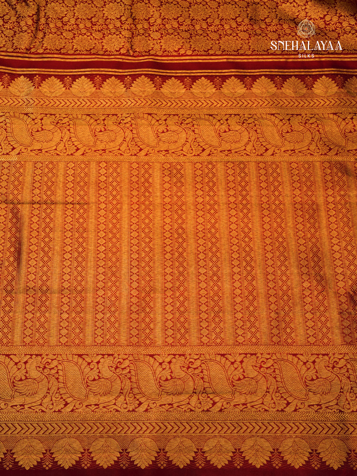 Red Kanjivaram Silk Saree