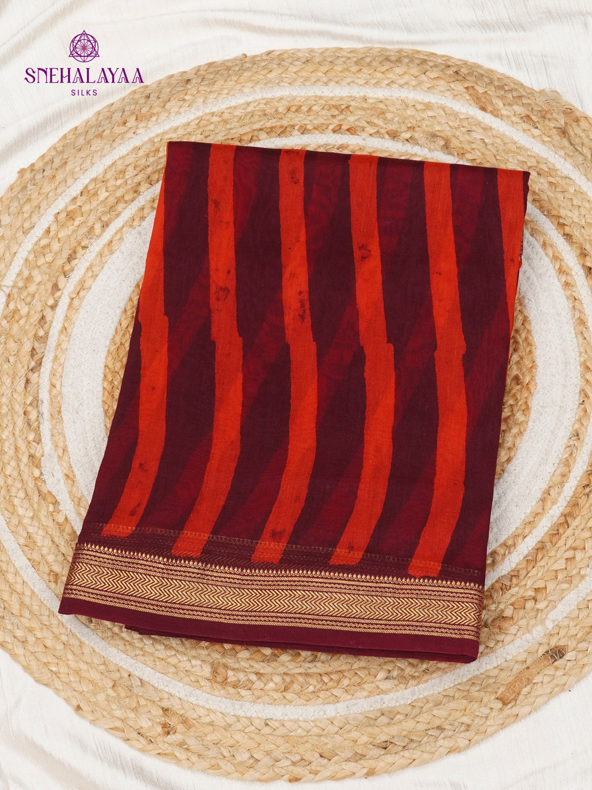Multi Colour Chanderi Saree
