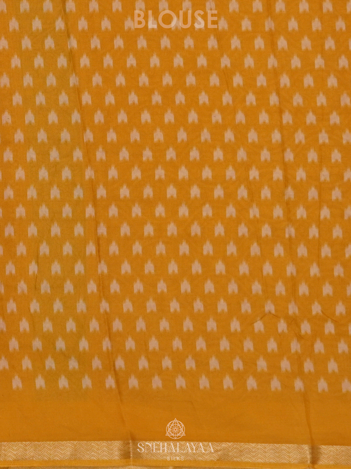 Cream Dola Silk Saree with mustard Yellow Border