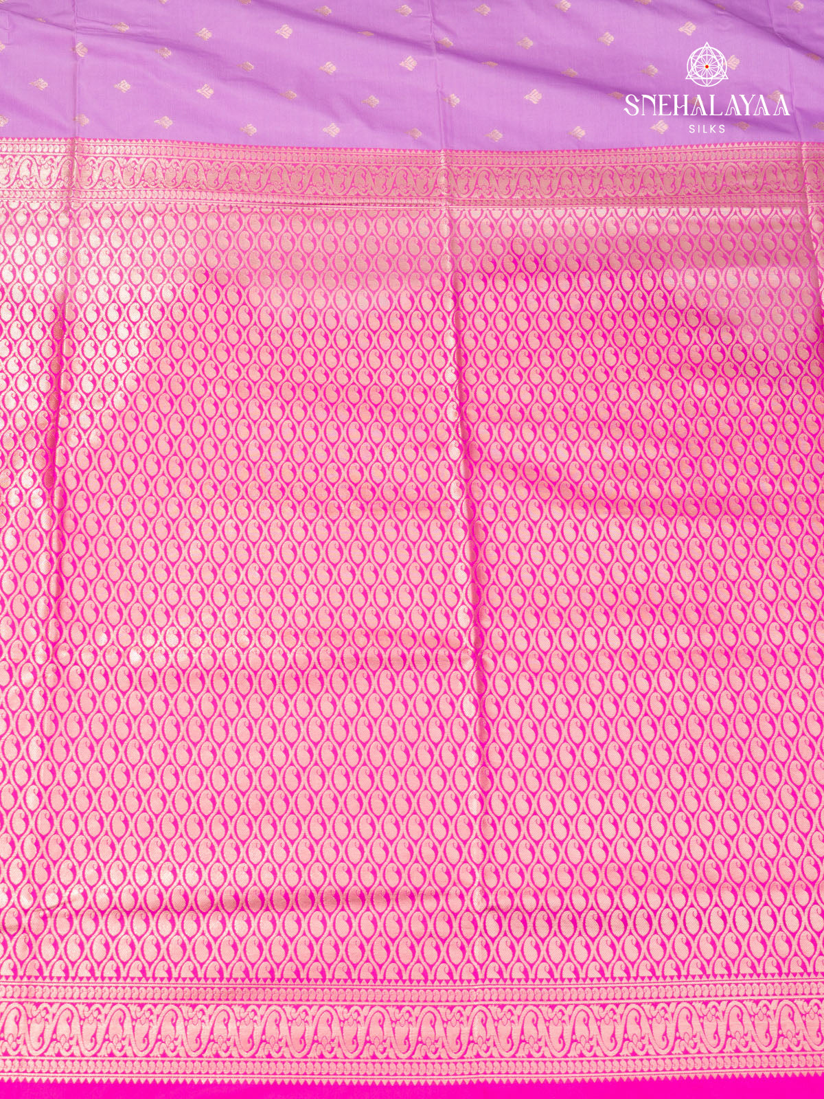 Lotus Pink Soft Silk Saree