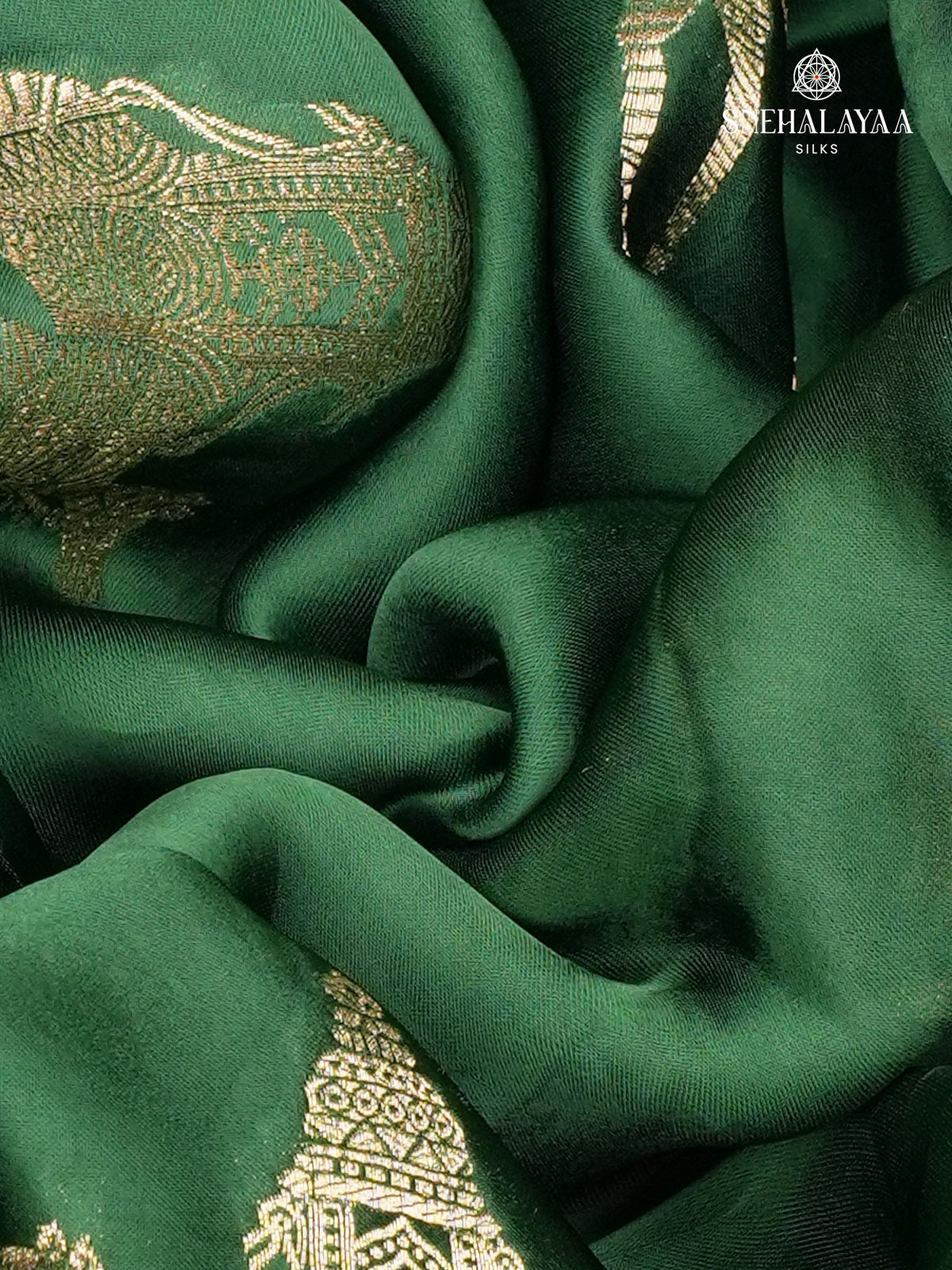 Green Banaras Silk Saree
