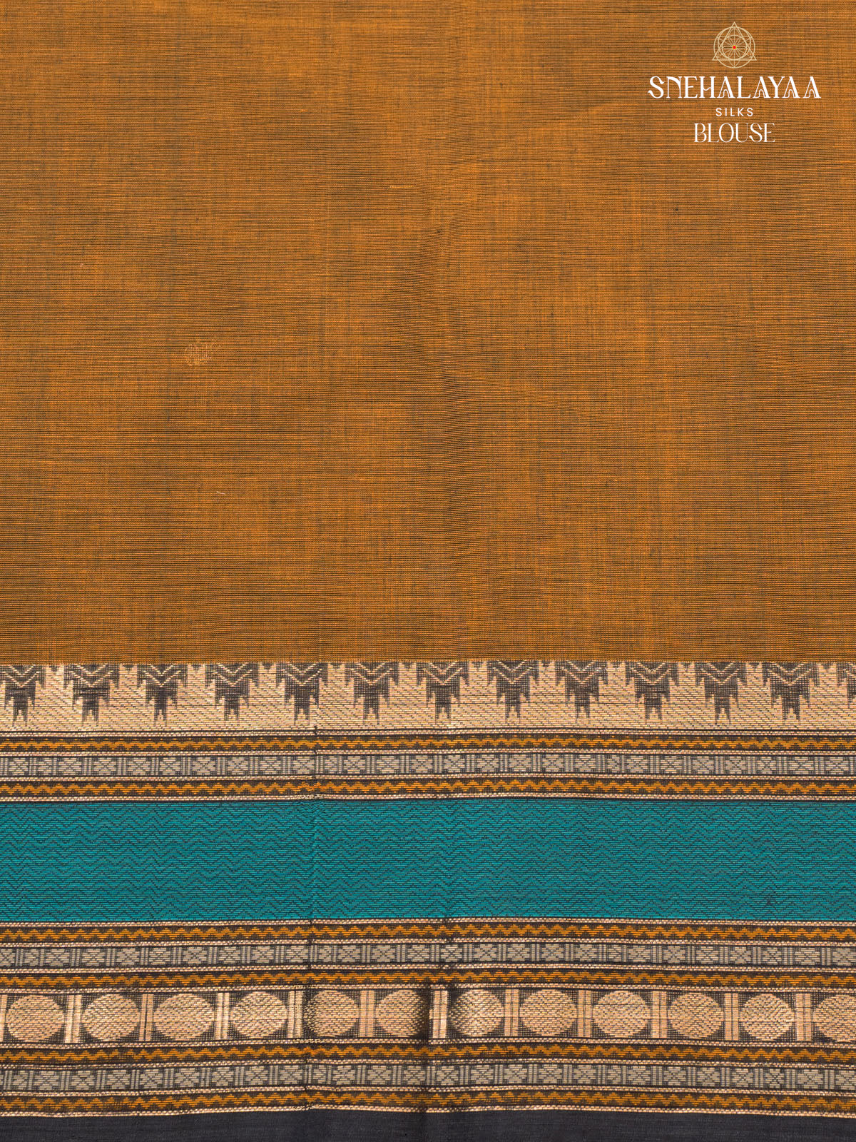 Light Brown Kanchi Cotton Saree