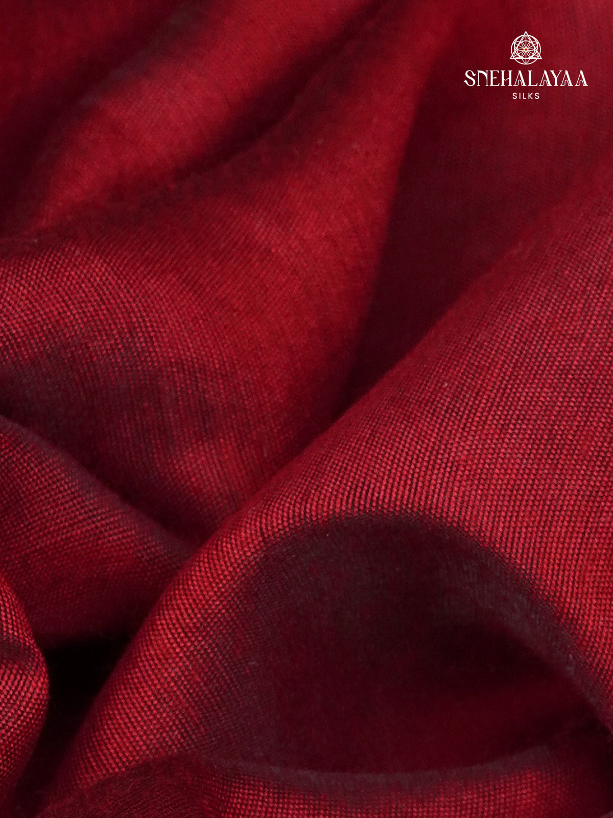 Maroon Munga Tussar Saree