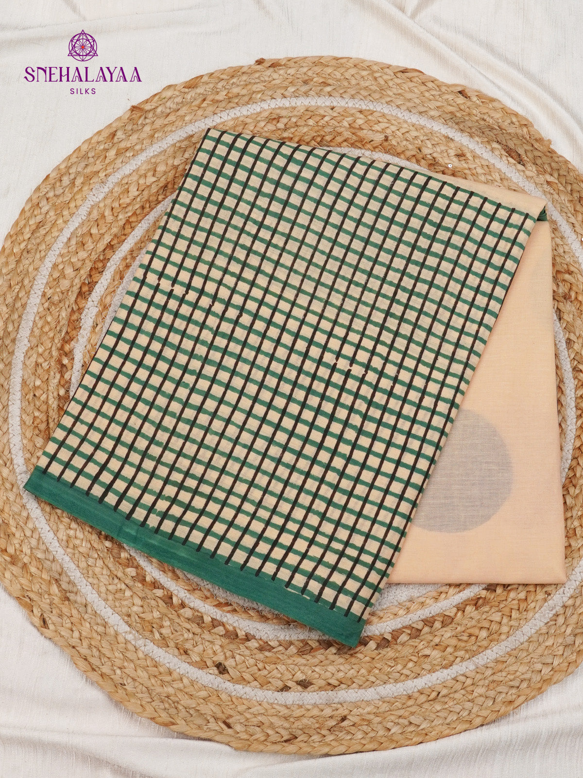 Sandal Jaipur Cotton Saree