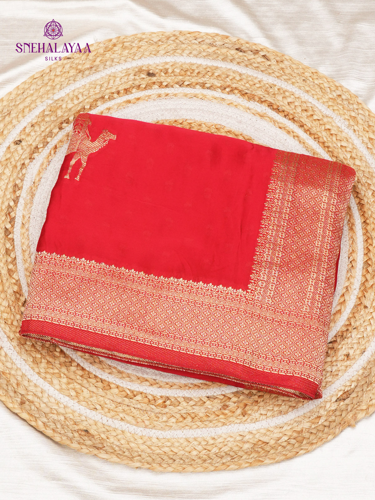 Red Banaras Silk Saree