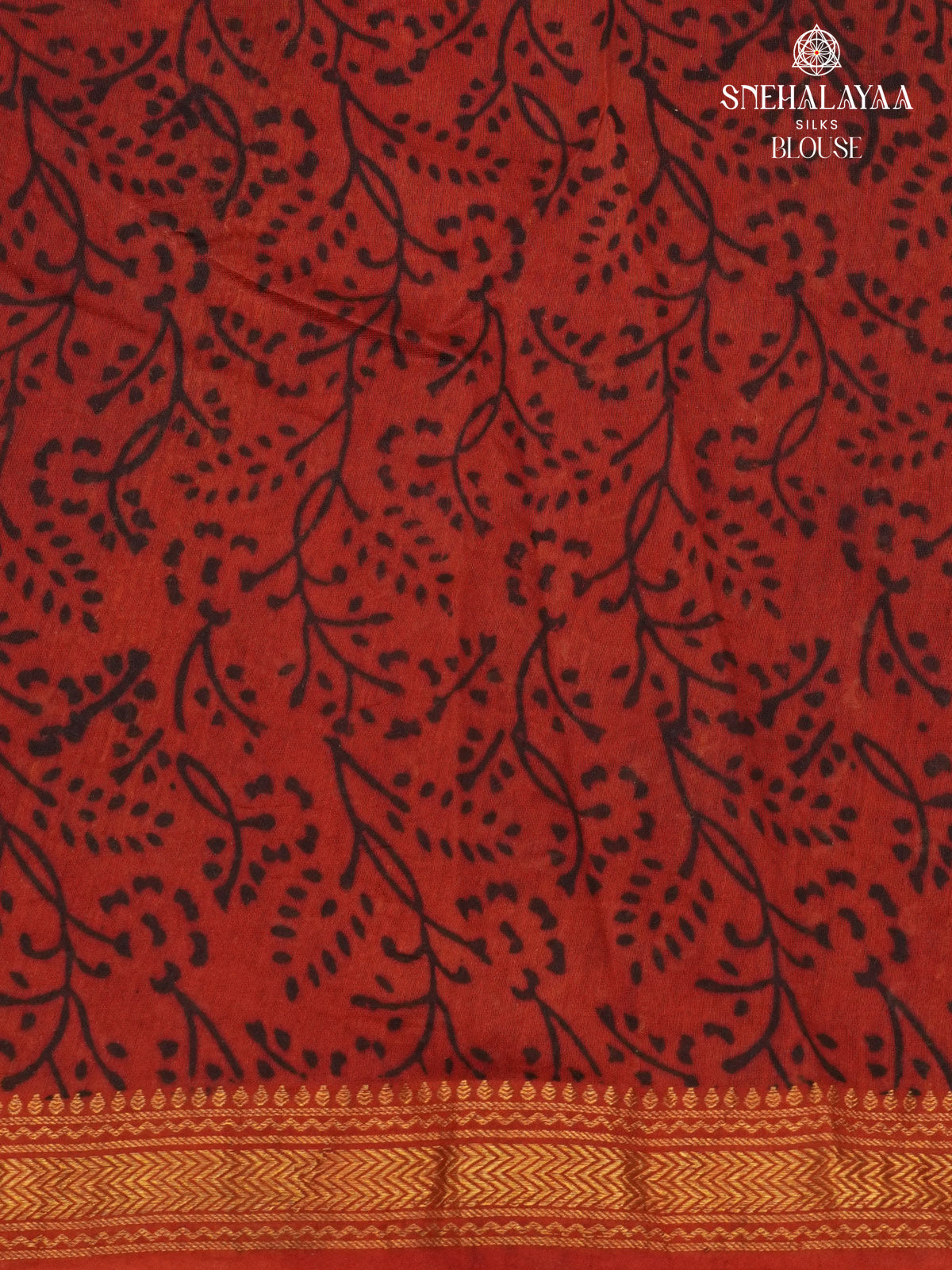 Black Chanderi Saree