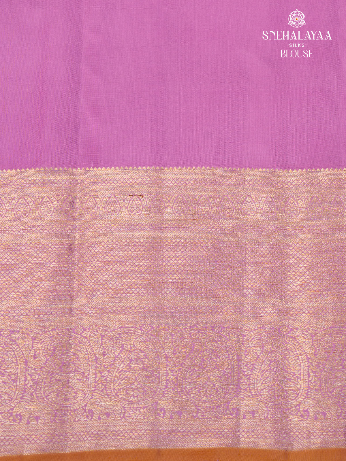 Lavender Kanjivaram Silk Saree